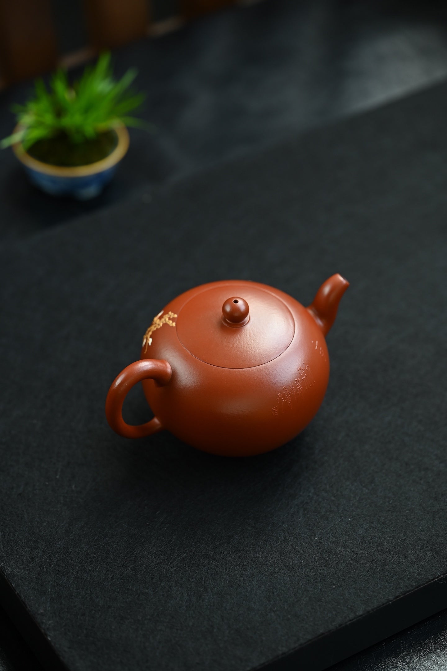 一粒珠·全手工 /容量250cc/家藏朱泥