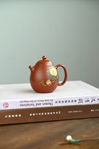 龙蛋·全手工/泥绘名家全玲作品 /容量180cc/家藏大红袍