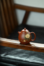 龙蛋·全手工/泥绘名家全玲作品 /容量180cc/家藏大红袍