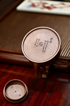 鹧鸪提梁·全手工 /正高工许学芳作品/容量450cc/一厂紫泥