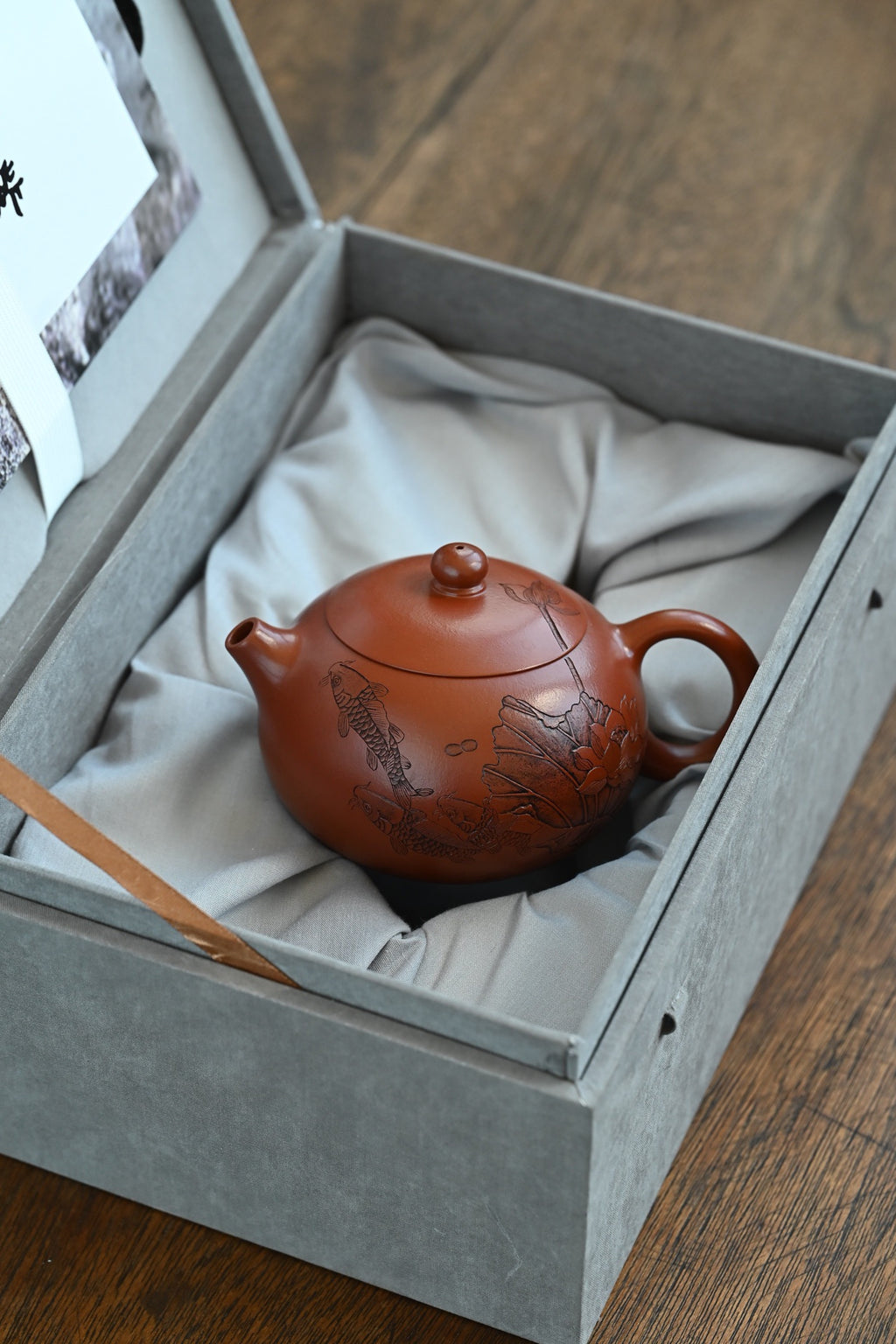 玉乳西施·全手工 正高工许学芳作品容量310cc/一厂大红袍