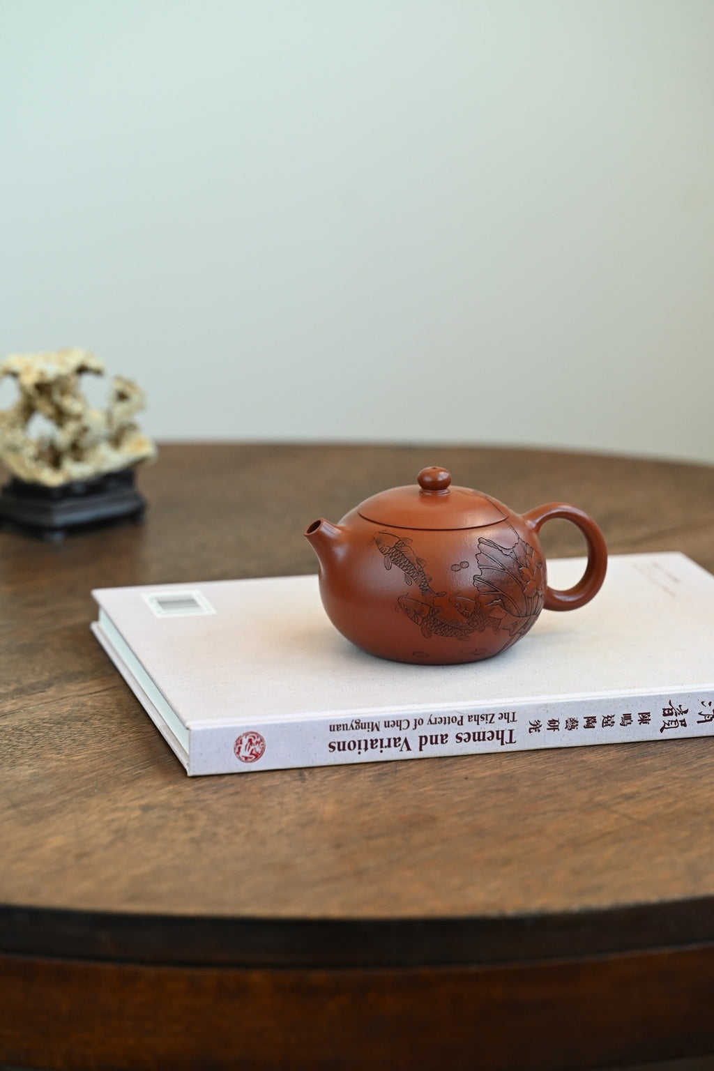 玉乳西施·全手工 正高工许学芳作品容量310cc/一厂大红袍