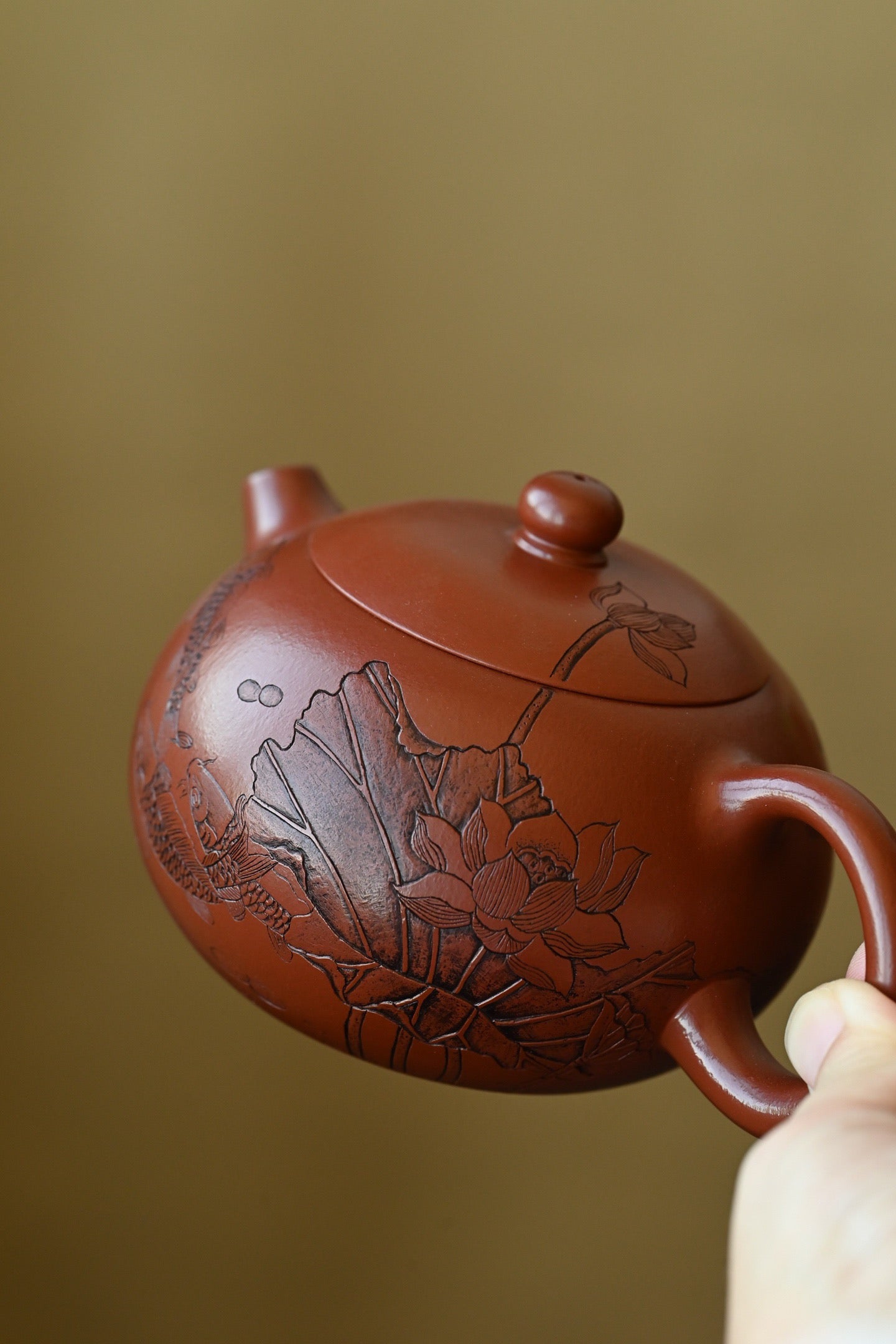 玉乳西施·全手工 正高工许学芳作品容量310cc/一厂大红袍