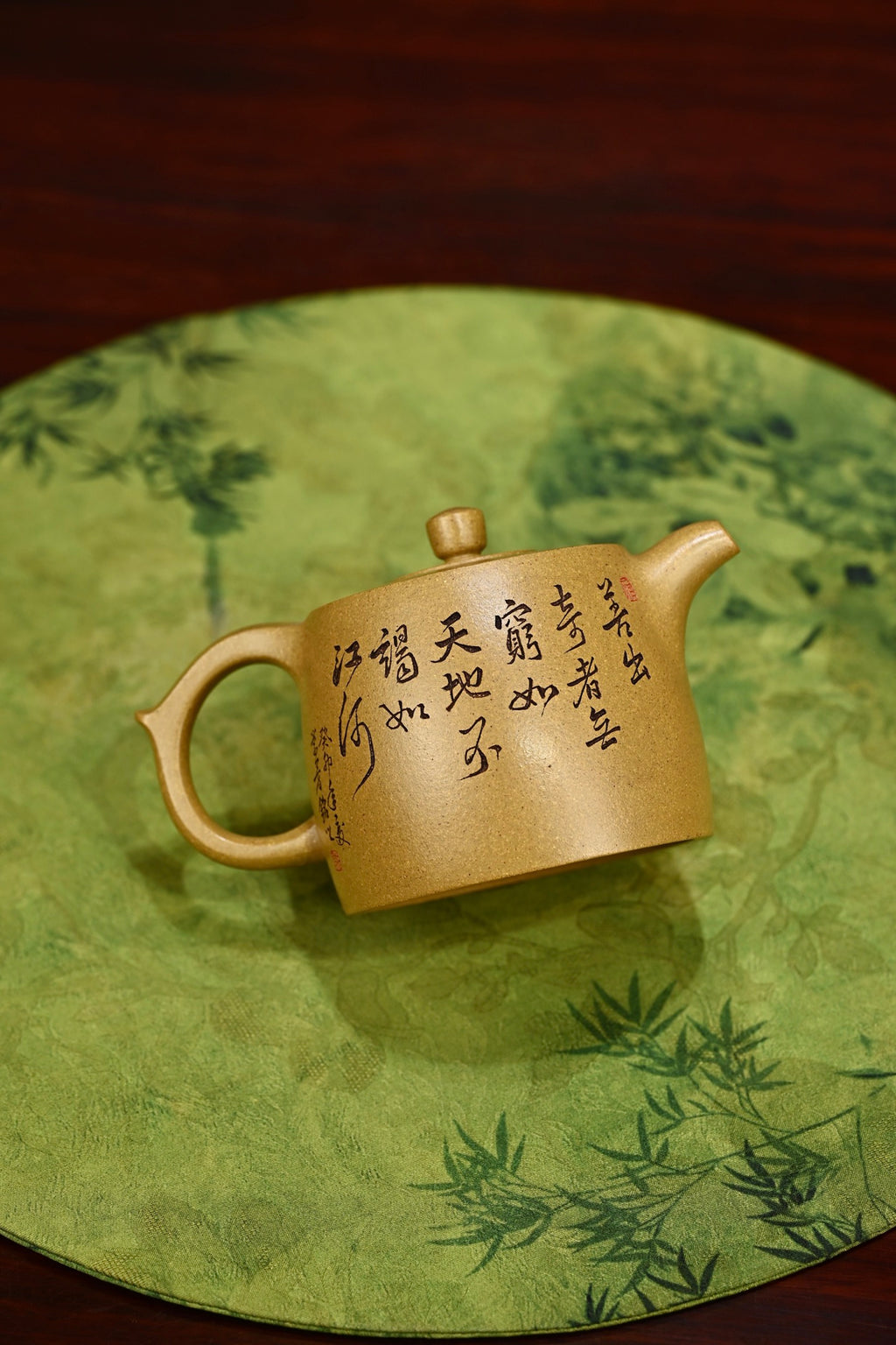 井栏·全手工/江苏省陶瓷艺术名人正高工许学芳作品 ; /容量360cc/一厂紫泥