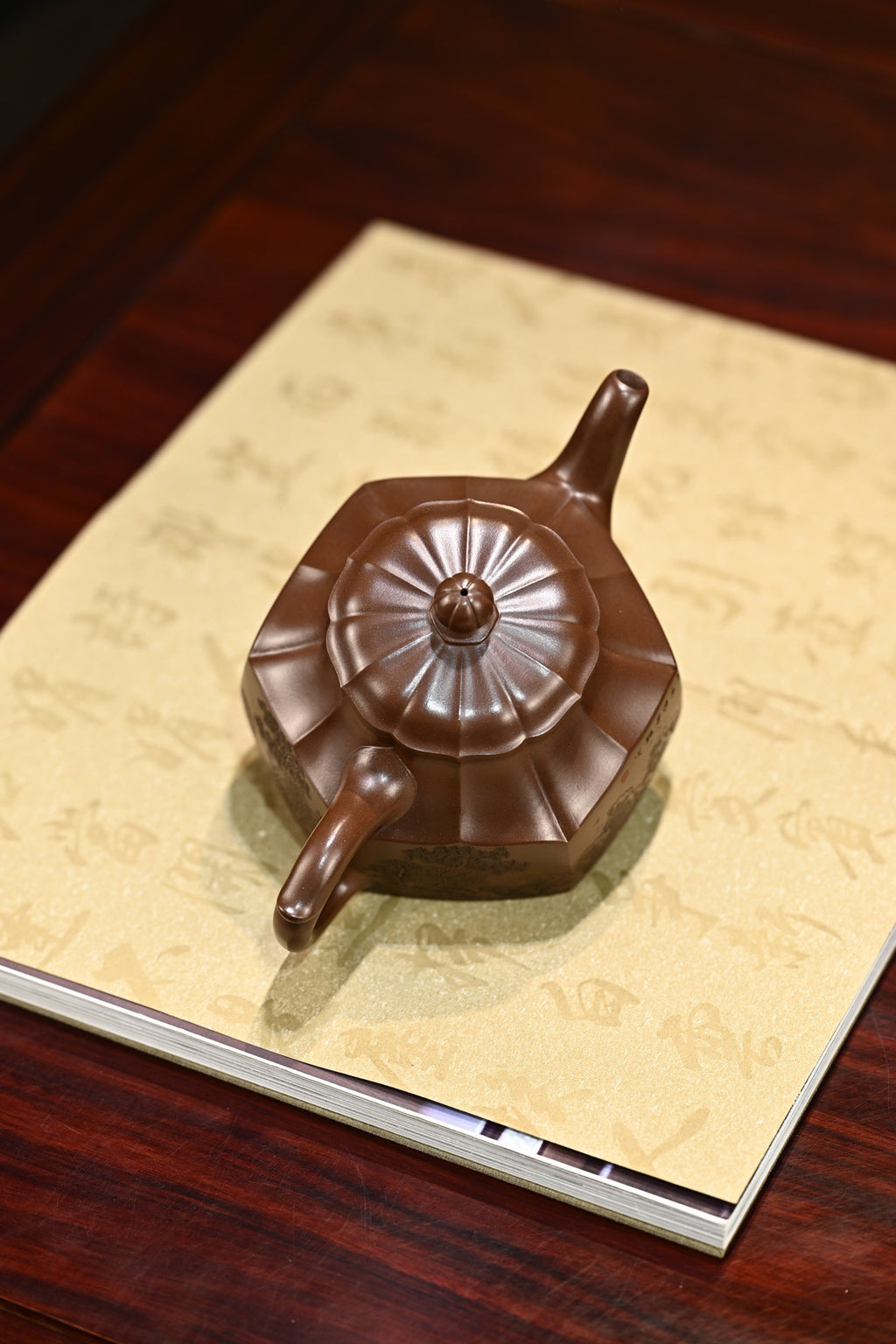 六方水仙·全手工 正高工许学芳作品 容量430cc/一厂紫泥