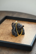 铁汉柔情·原创作品 /容量150cc/原矿黑泥（含金链子）