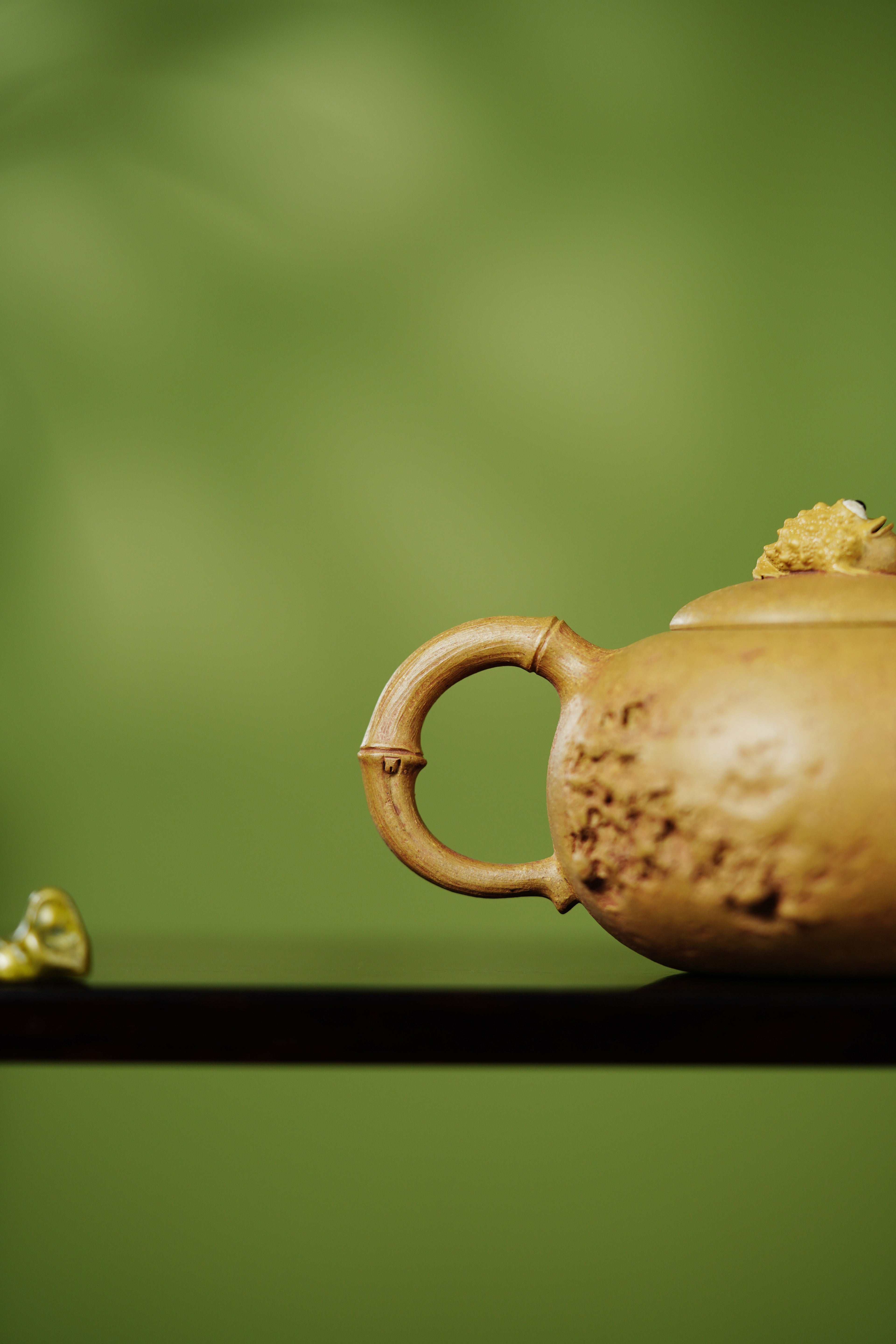中国紫砂界原创花器艺术名家·陈真趣味臻品《见喜供春壶》藏礼双绝 未来可期 原矿优质老段泥·150cc