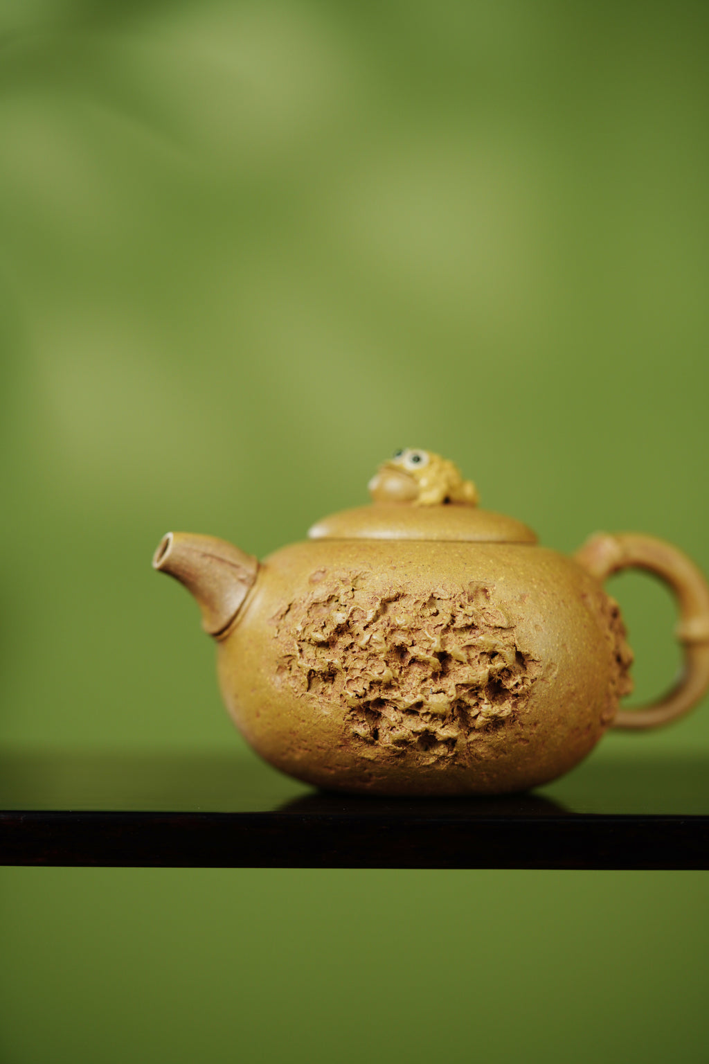 中国紫砂界原创花器艺术名家·陈真趣味臻品《见喜供春壶》藏礼双绝 未来可期 原矿优质老段泥·150cc