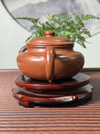 双国大师李昌鸿临摹·师傅顾景舟大拍437万臻品《景舟仿古壶》收藏送礼皆宜重器 原矿优质清水泥·350cc（入册款）