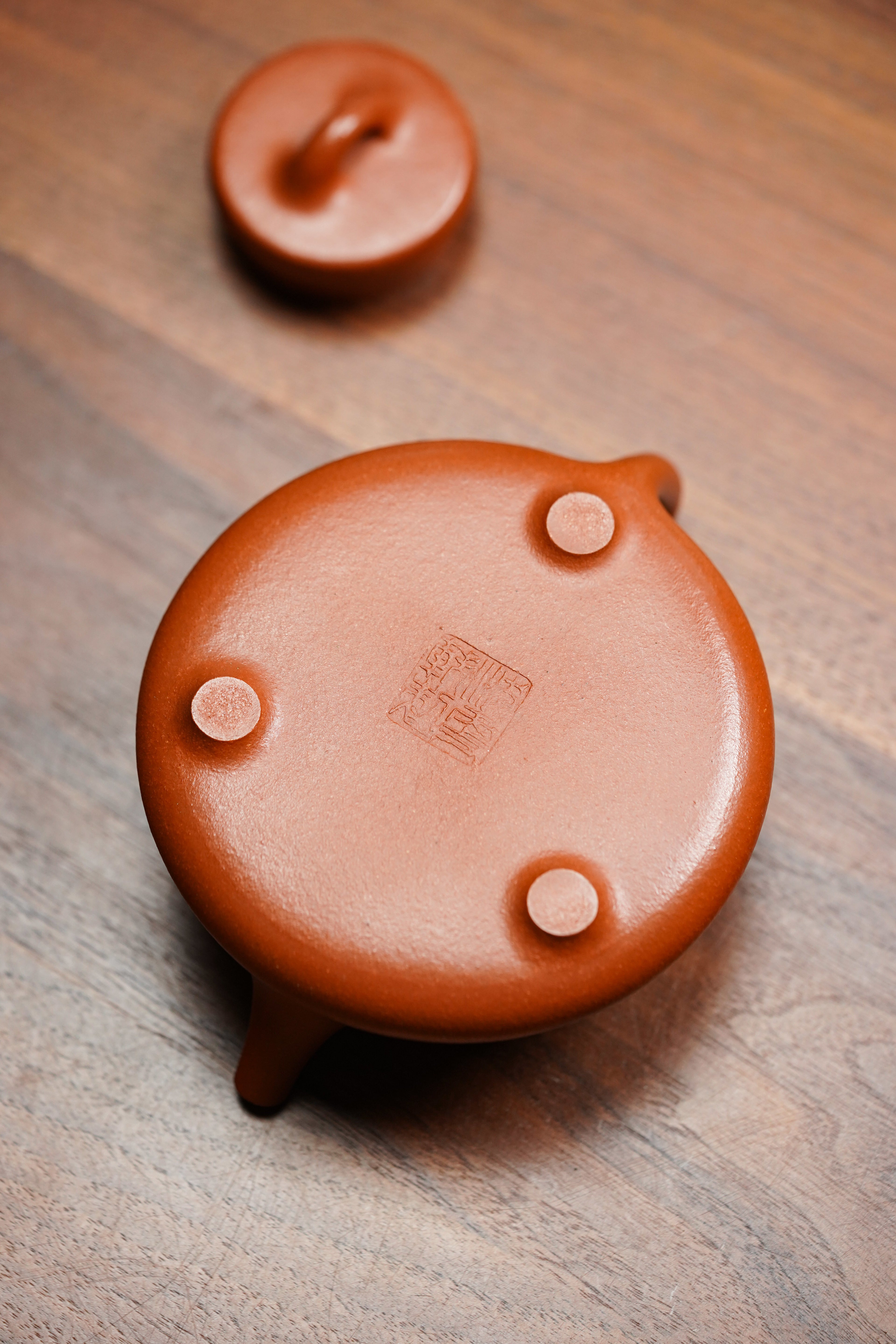 稀世典藏·紫砂孤品｜沈更轶大师巅峰之作·全手工大拍30万同款【子冶石瓢】原矿优质金降坡·220cc