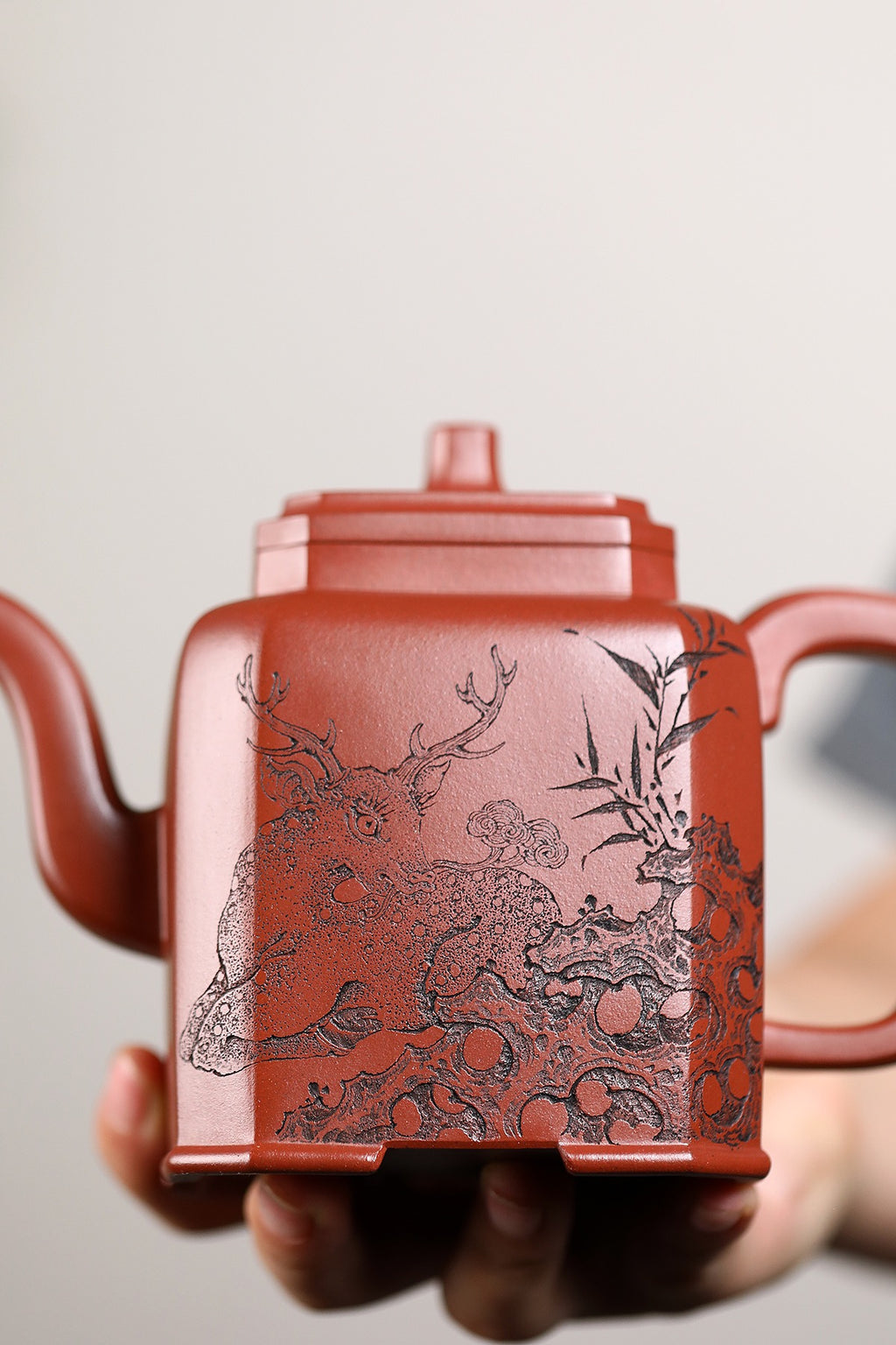 藏界稀缺 紫砂臻品 紫砂四小龙江建翔嫡传·杜益君巅峰佳作《福鼎八方》原矿优质底槽清·500cc