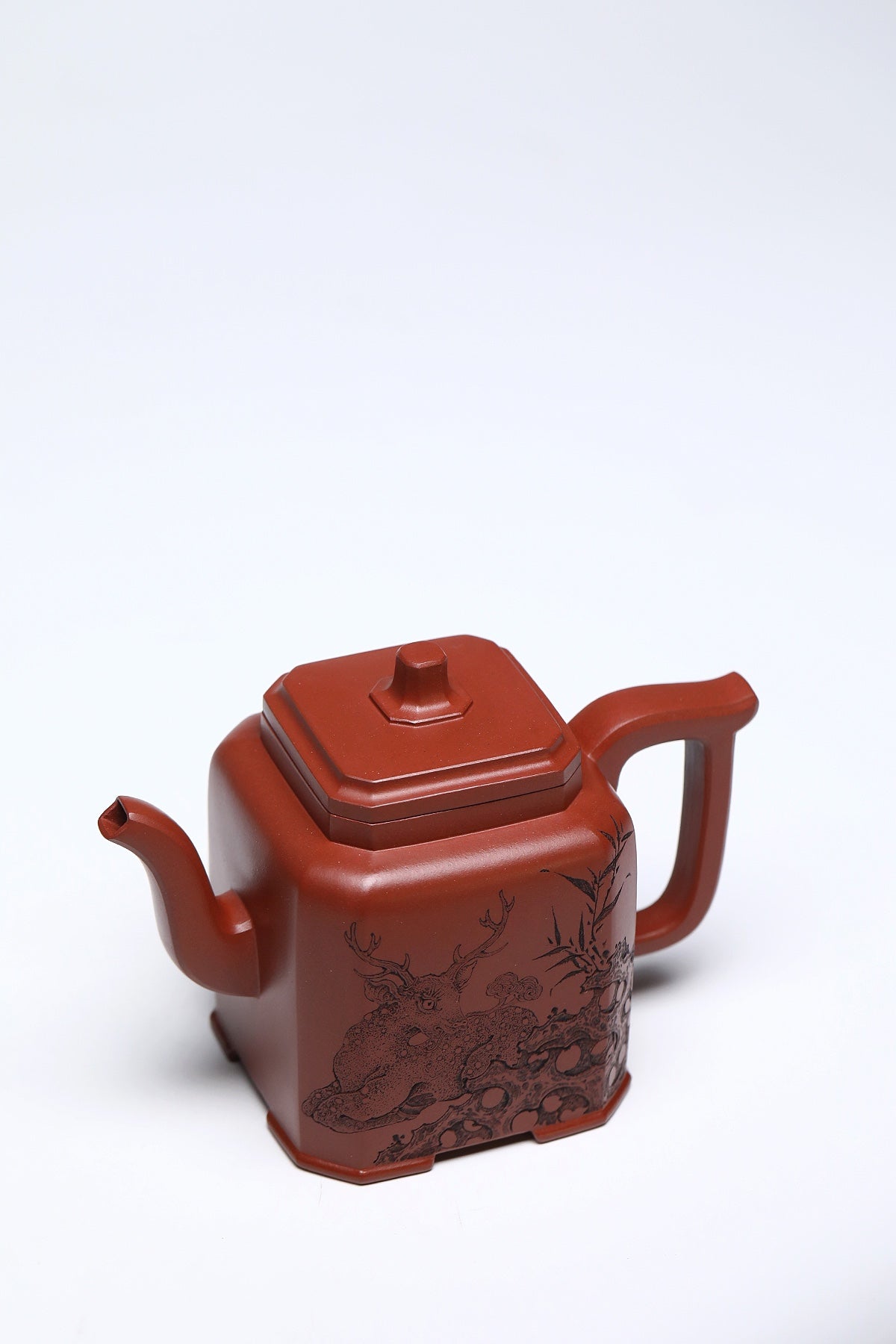藏界稀缺 紫砂臻品 紫砂四小龙江建翔嫡传·杜益君巅峰佳作《福鼎八方》原矿优质底槽清·500cc