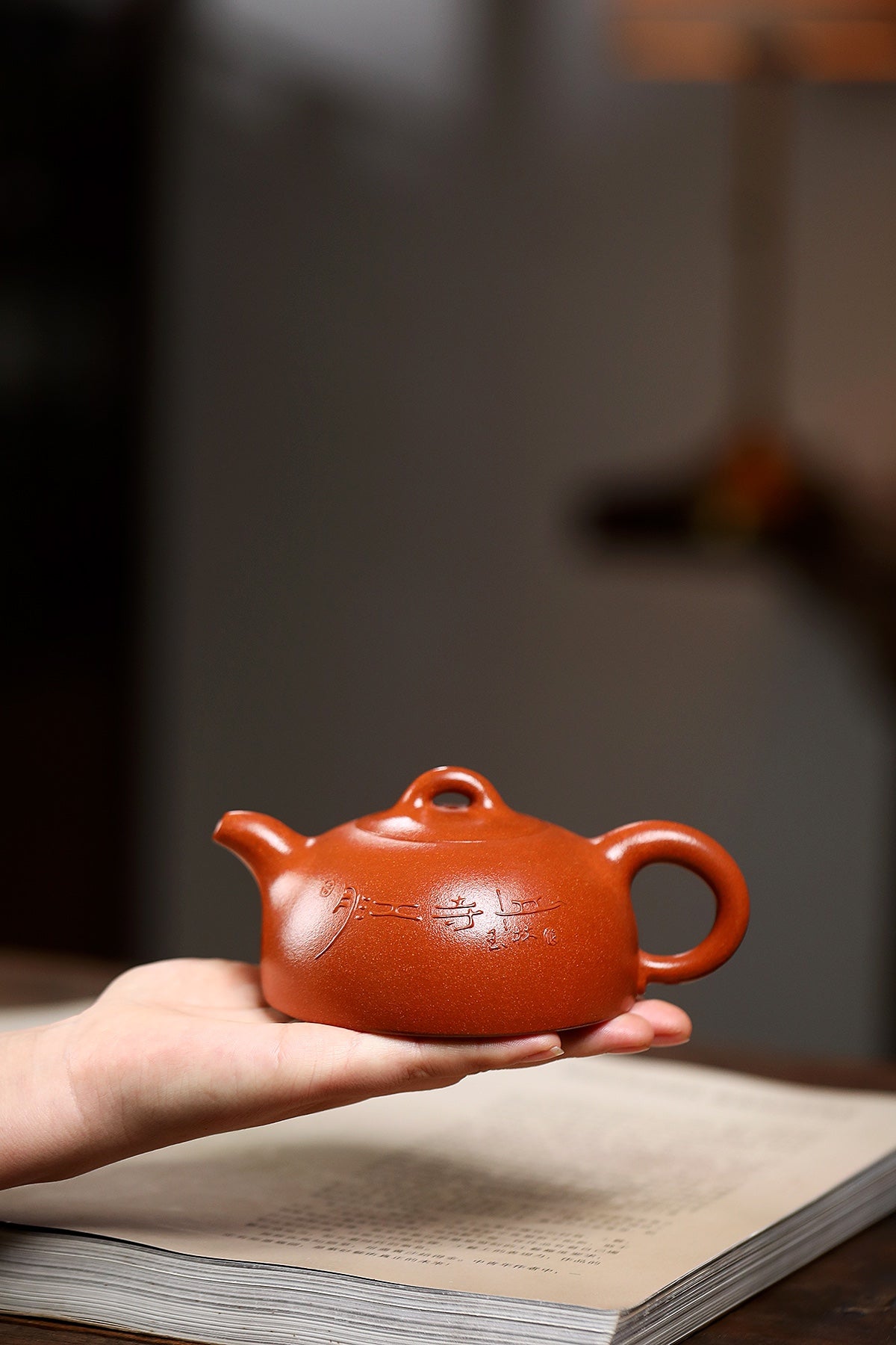 【玉林紫砂 礼藏之巅】国大师邱玉林亲制｜顶奢稀有传世臻品《枫桥夜泊壶》原矿优质金降坡泥·230cc