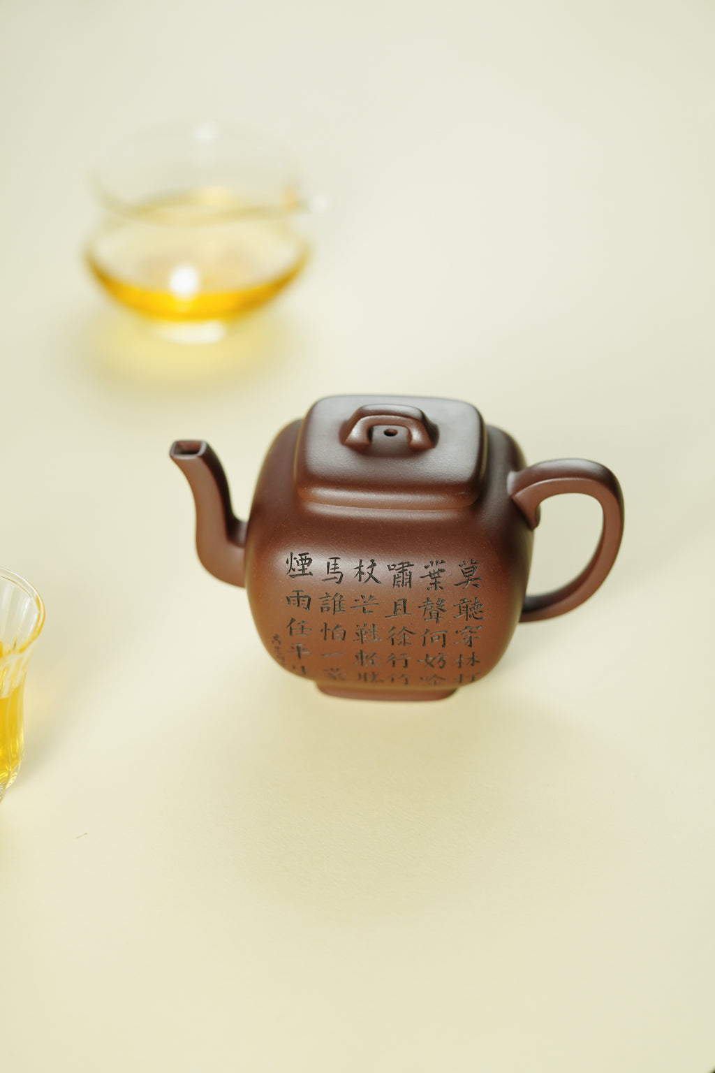 百年传承 紫砂世家｜大生壶第四代嫡传·范秀芳紫砂臻品《四方宫灯壶》原矿优质底槽清·300cc