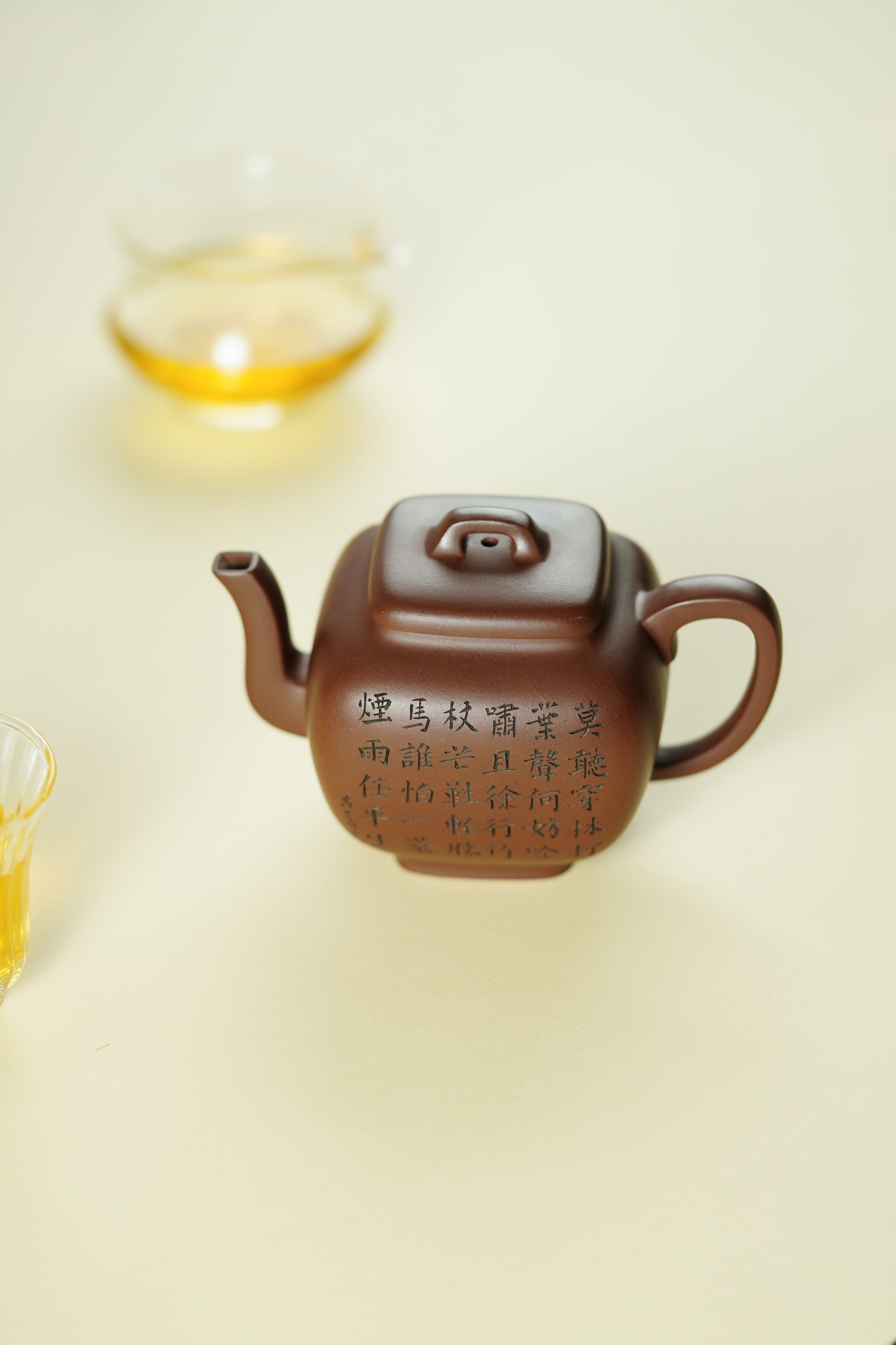 百年传承 紫砂世家｜大生壶第四代嫡传·范秀芳紫砂臻品《四方宫灯壶》原矿优质底槽清·300cc