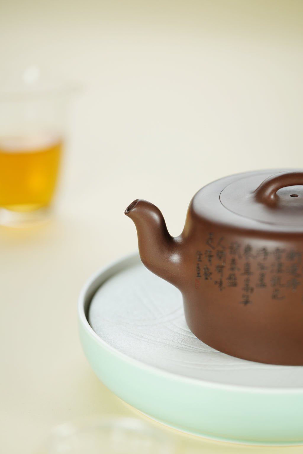 范大生嫡脉｜范秀芳制 范伟群装饰｜双省大师联诀紫砂臻品《云柱壶》原矿优质紫泥·450cc