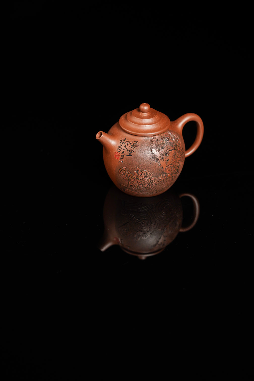 中华神刀·刻绘巅峰｜杨喜雨大师顶流臻品《橄榄壶》原矿优质底槽清·160cc