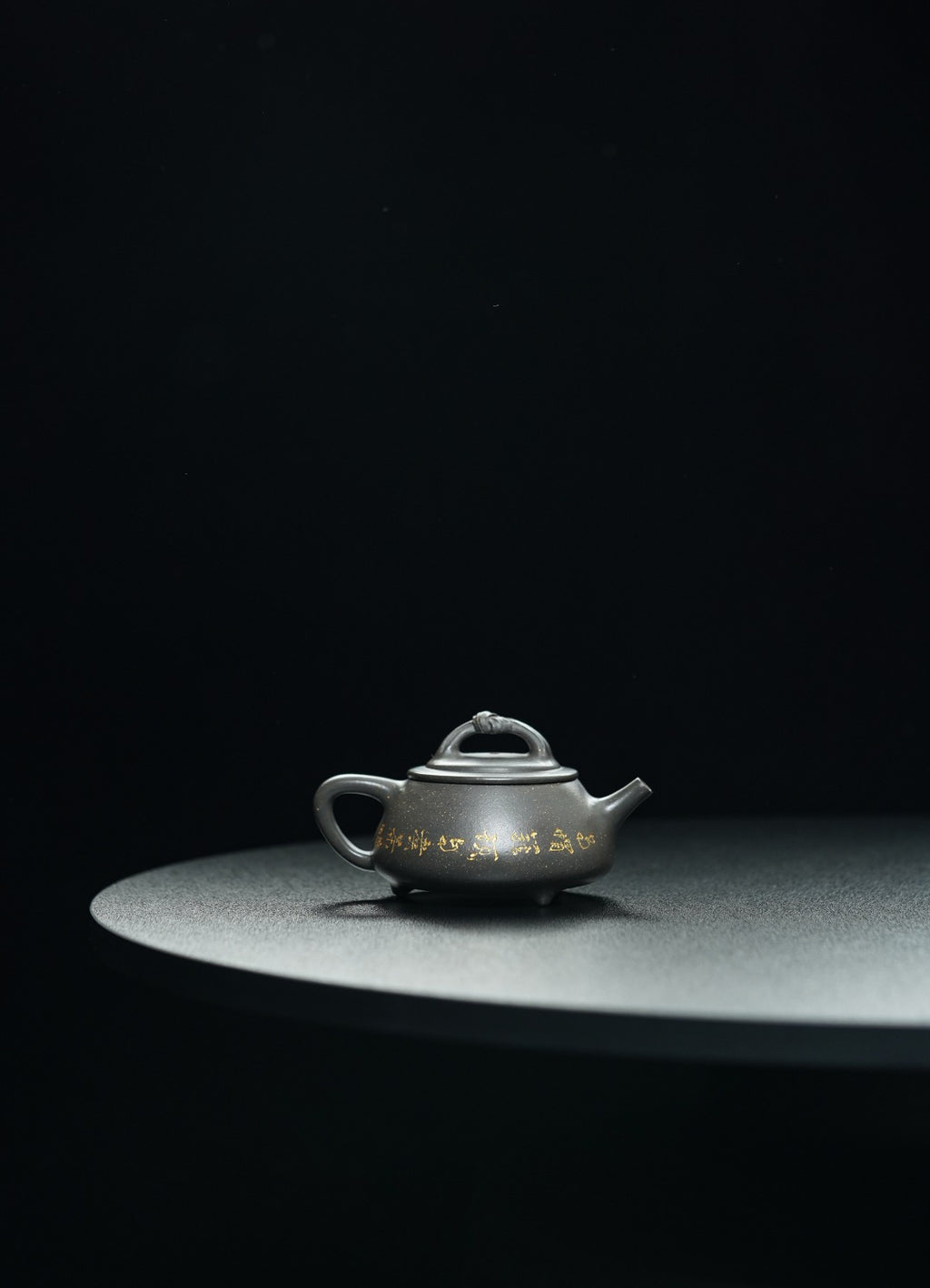 立之紫砂 礼藏至尊｜储立之大师传世典藏重器《包袱石瓢》优质 雪花青·180cc