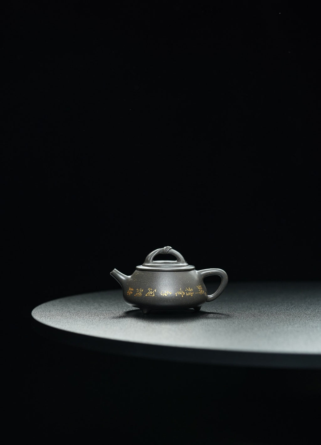 立之紫砂 礼藏至尊｜储立之大师传世典藏重器《包袱石瓢》优质 雪花青·180cc