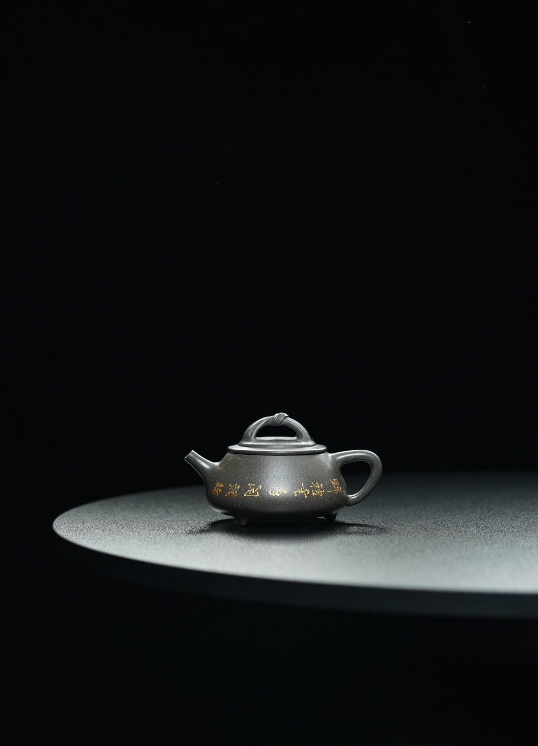 立之紫砂 礼藏至尊｜储立之大师传世典藏重器《包袱石瓢》优质 雪花青·180cc