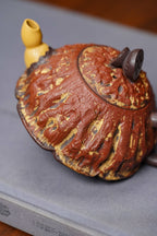 范泽锋高徒·邱爽紫砂潜力重器《莲藕壶》原矿优质老紫泥·160cc
