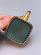 范泽锋高徒·邱爽紫砂潜力重器《竹段套组》优质苏门答腊青·260cc（黄金贝壳烧）