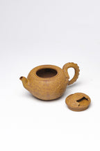 紫砂臻品·礼藏首选｜周建春大师扛鼎之作《云龙供春壶》原矿优质黄金砂·200cc