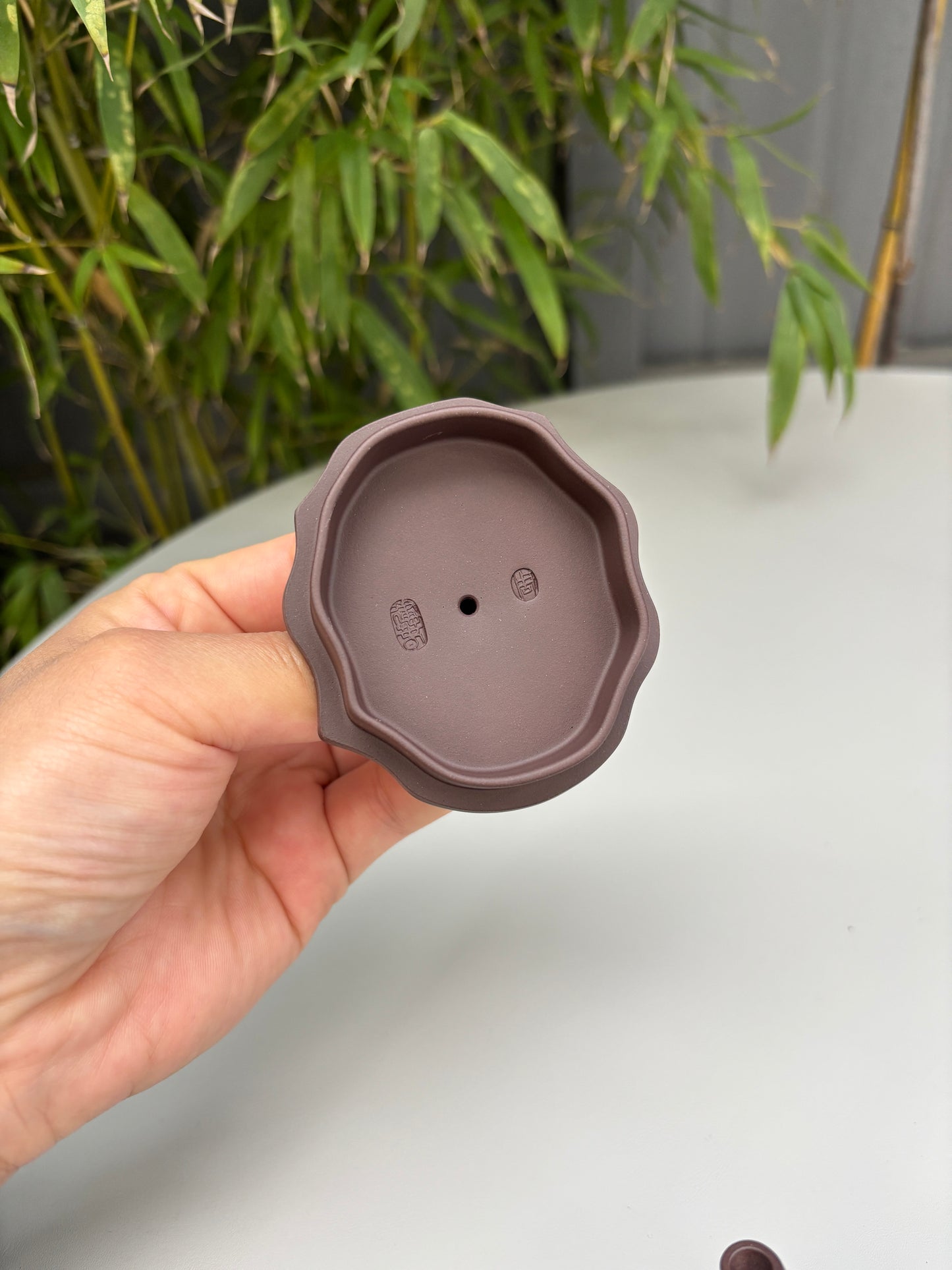 紫砂臻品·礼藏首选｜周建春大师扛鼎之作《双色松桩组壶》原矿优质老紫泥·220cc