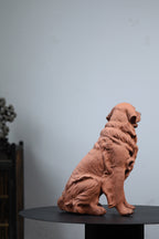 紫砂宠物🐶狗【金毛旺财】高端精品雕塑·重器摆件 原矿降坡泥，长32cm，宽26cm，高46cm
