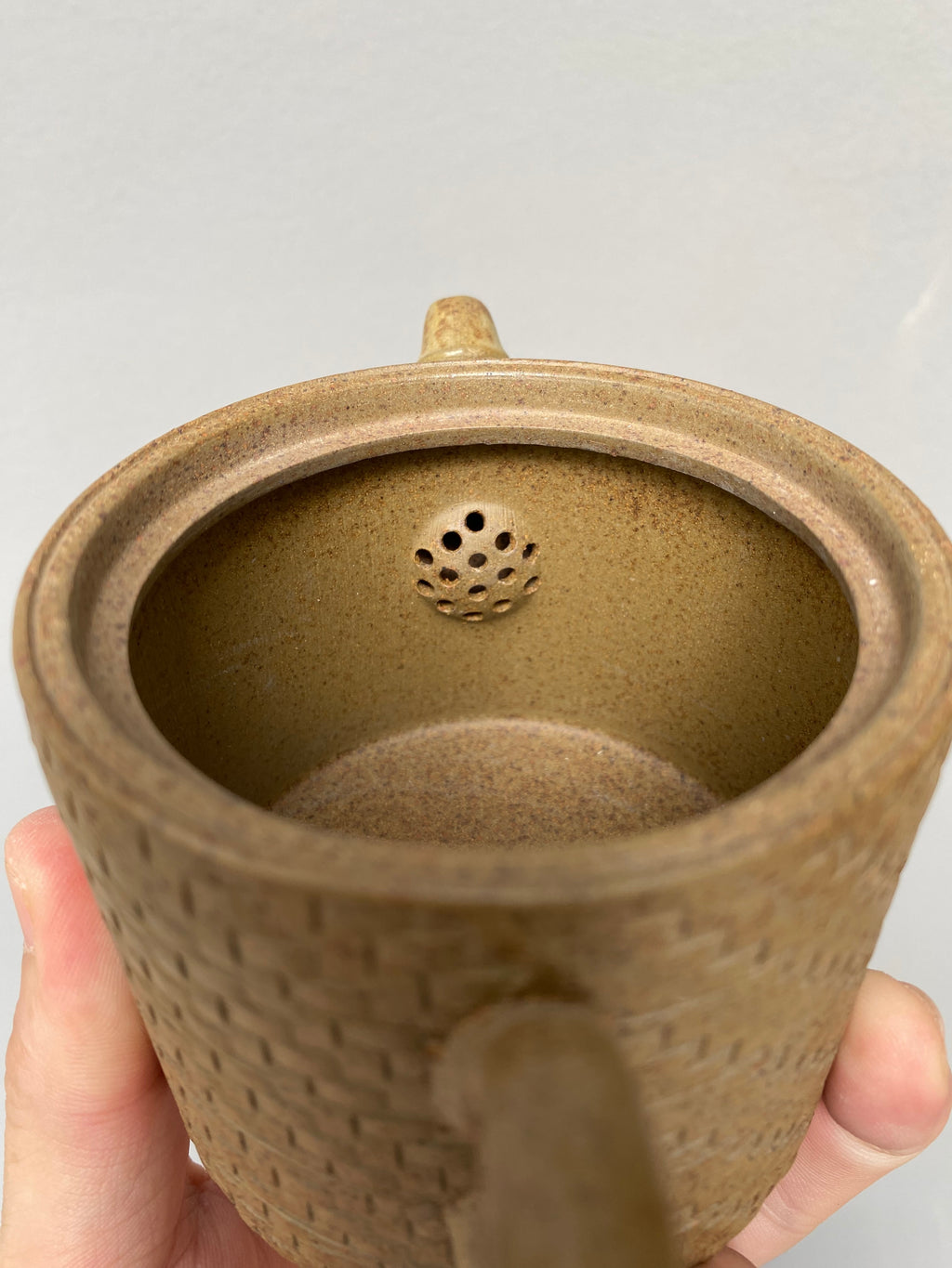 老艺人原创【鼠来宝】高性价比精品——原矿优质黄金段柴烧·280cc ——原创紫砂手艺人·朱红景