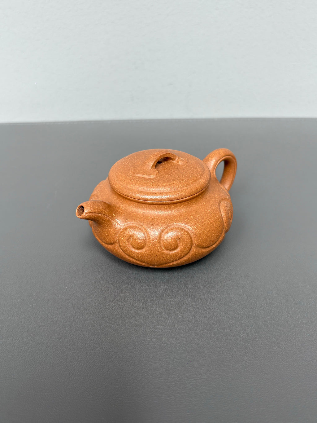 仿古如意壶｜实用小品茶器  ——原矿优质老段泥·120cc ——著名紫砂艺人 路遥 精制