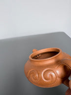 仿古如意壶｜实用小品茶器  ——原矿优质老段泥·120cc ——著名紫砂艺人 路遥 精制