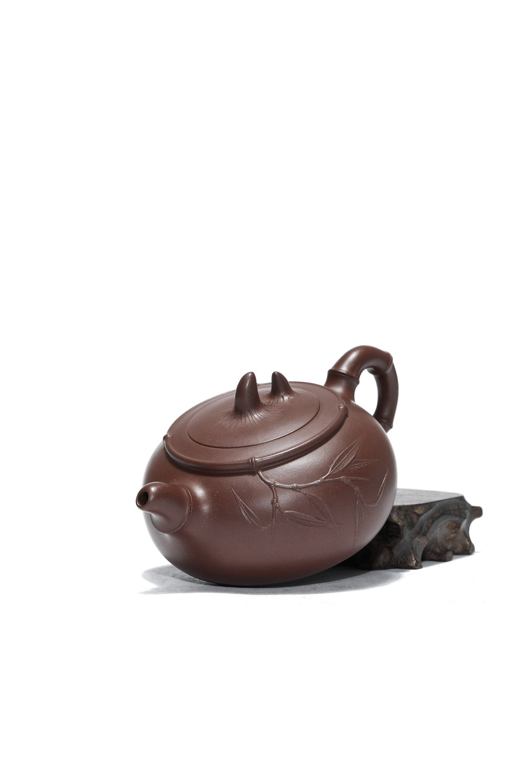 高工精品重器《节节高升》极具收藏佳作！ ——原矿优质老紫泥·400cc ——高级工艺美术师·范老师