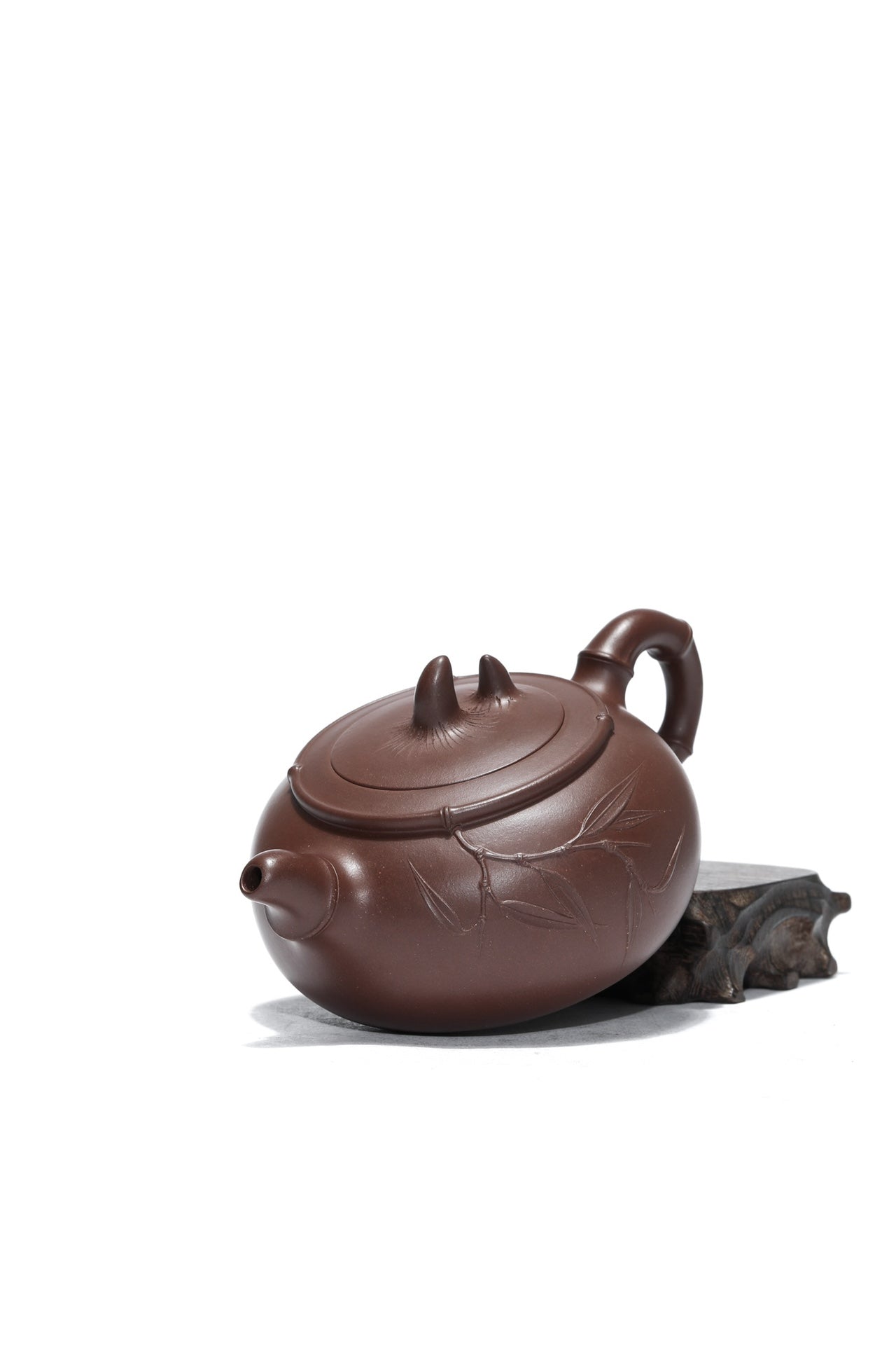 高工精品重器《节节高升》极具收藏佳作！ ——原矿优质老紫泥·400cc ——高级工艺美术师·范老师