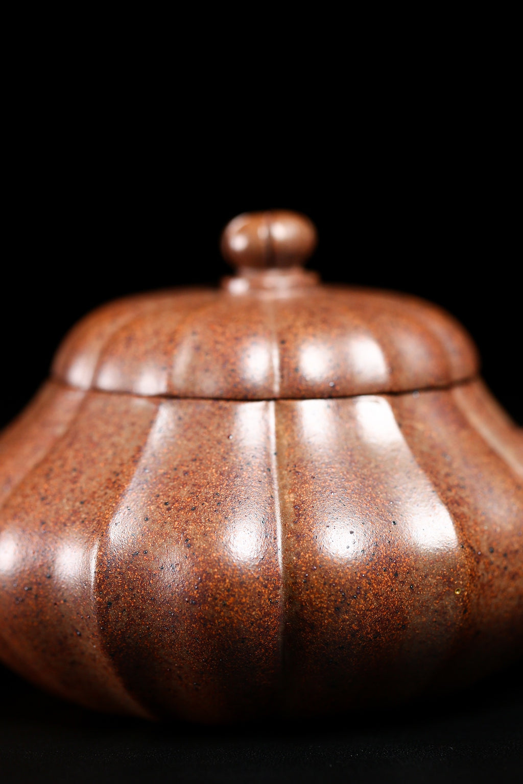 国工鉴藏【锦纹君德】刘老师家藏稀有天星泥 ——容量280cc 作者：刘惠萍（工艺美术师）