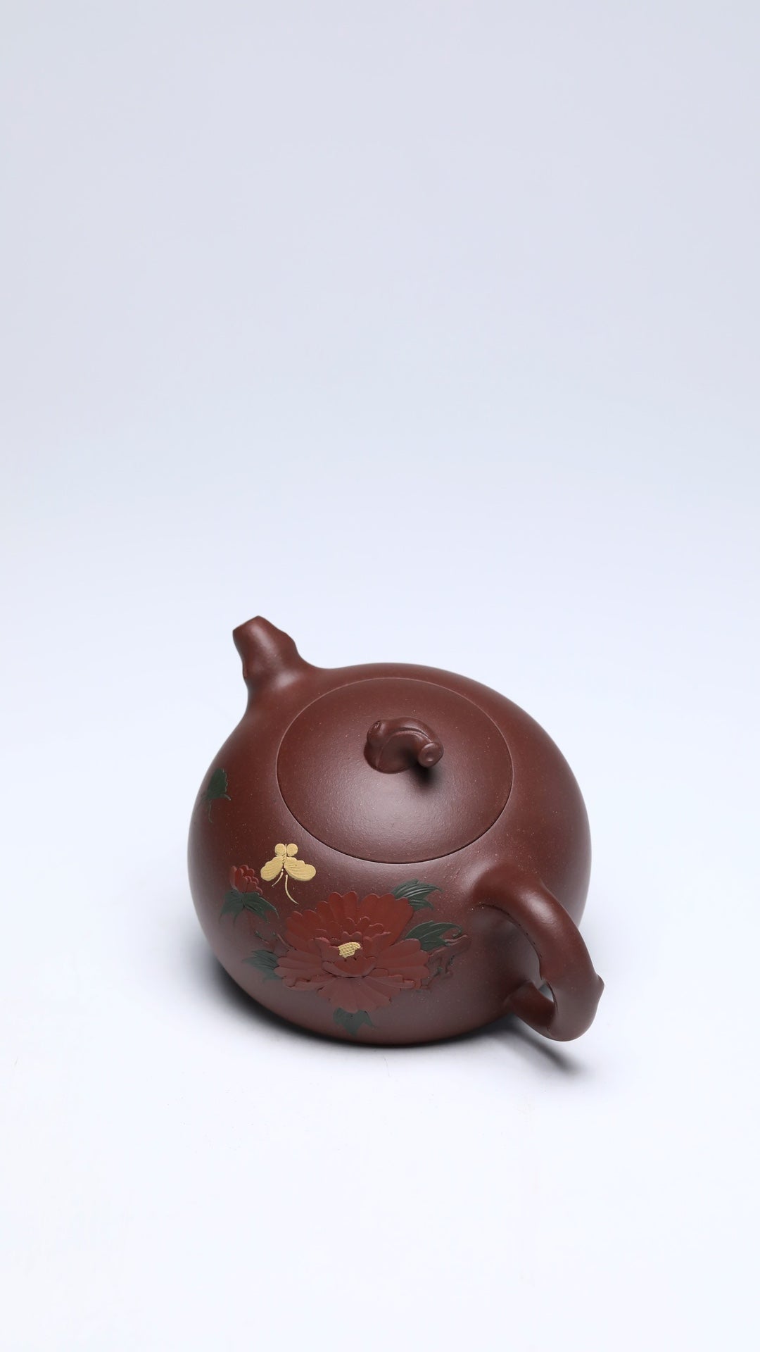 原矿紫砂好料好工·国工佳作《花开富贵》收藏重器！ ——原矿优质老紫泥·350cc ——工艺美术师·余老师