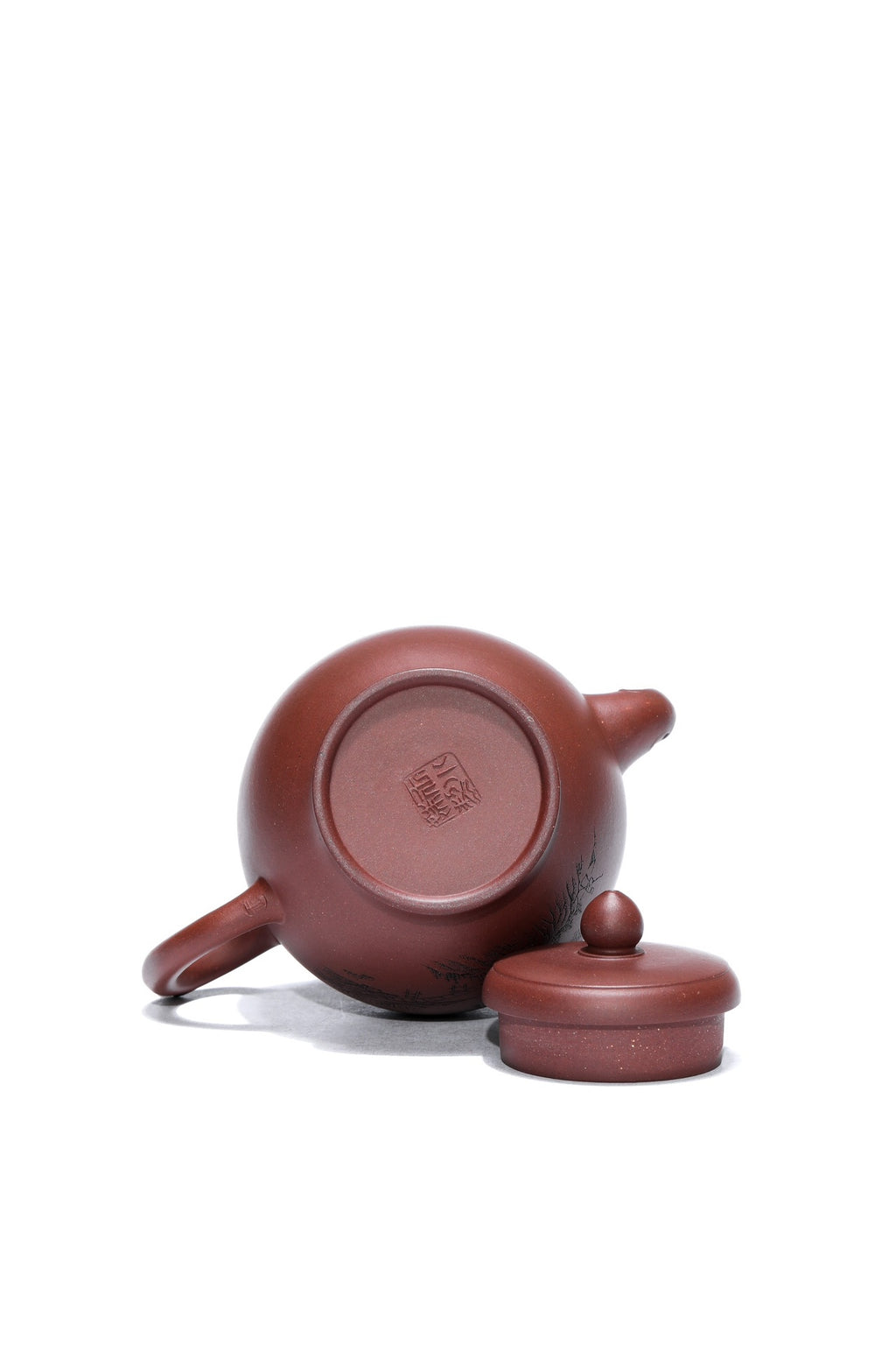 精工刻绘《龙头宫灯》工艺师精品佳作！ 原矿优质老紫泥·320cc 工艺美术师·王小妹 江苏省乡村技艺师·立禾刻