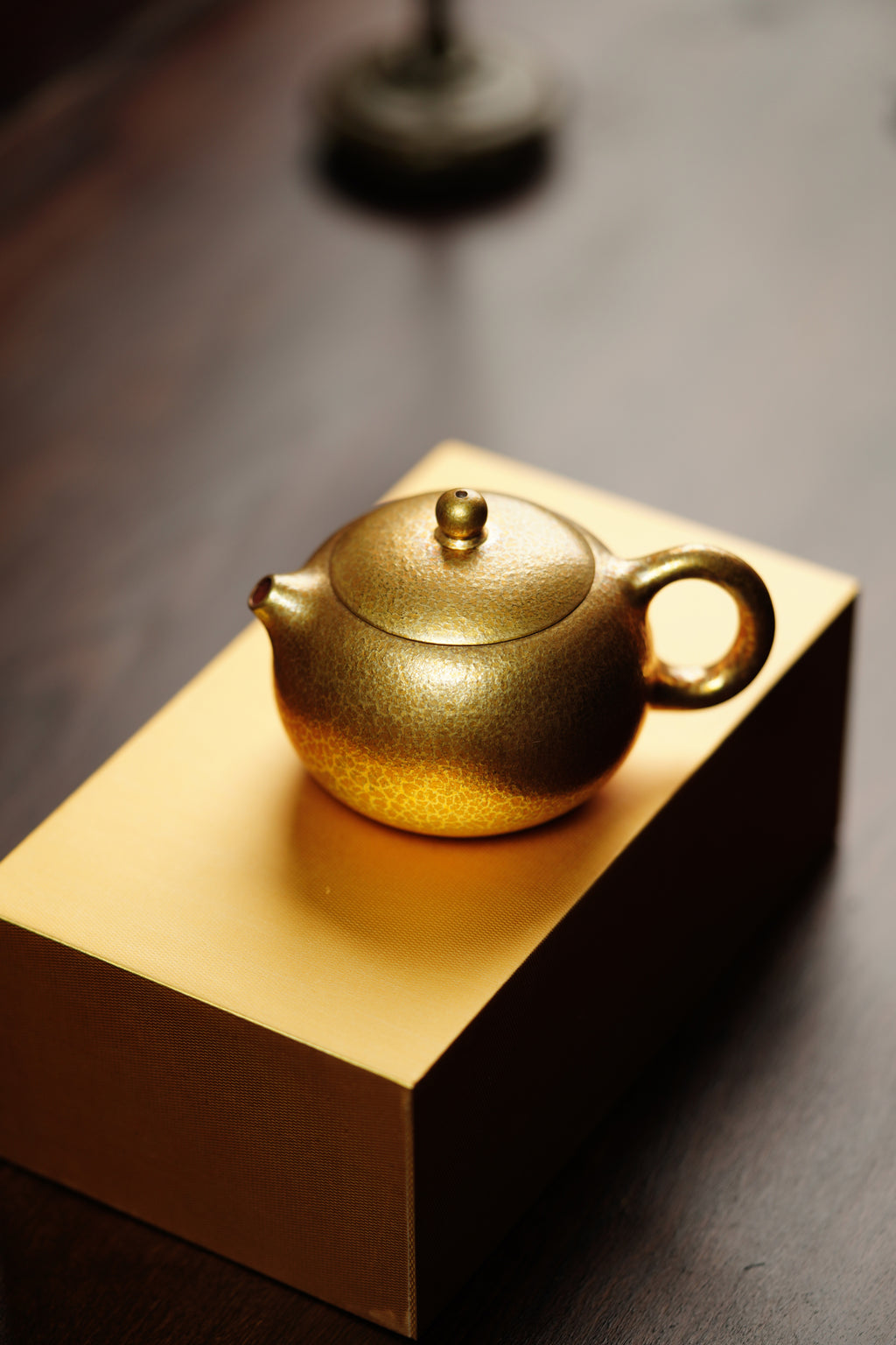 可定制⚠️范泽锋高徒·邱爽紫砂潜力重器《西施壶》原矿优质大红袍·120cc（黄金贝壳烧）