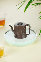 百年传承 紫砂世家｜大生壶第四代嫡传·范秀芳紫砂臻品《鹿伴松幽》原矿优质紫泥·200cc