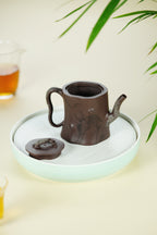 百年传承 紫砂世家｜大生壶第四代嫡传·范秀芳紫砂臻品《鹿伴松幽》原矿优质紫泥·200cc