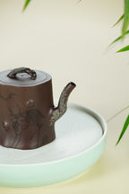百年传承 紫砂世家｜大生壶第四代嫡传·范秀芳紫砂臻品《鹿伴松幽》原矿优质紫泥·200cc