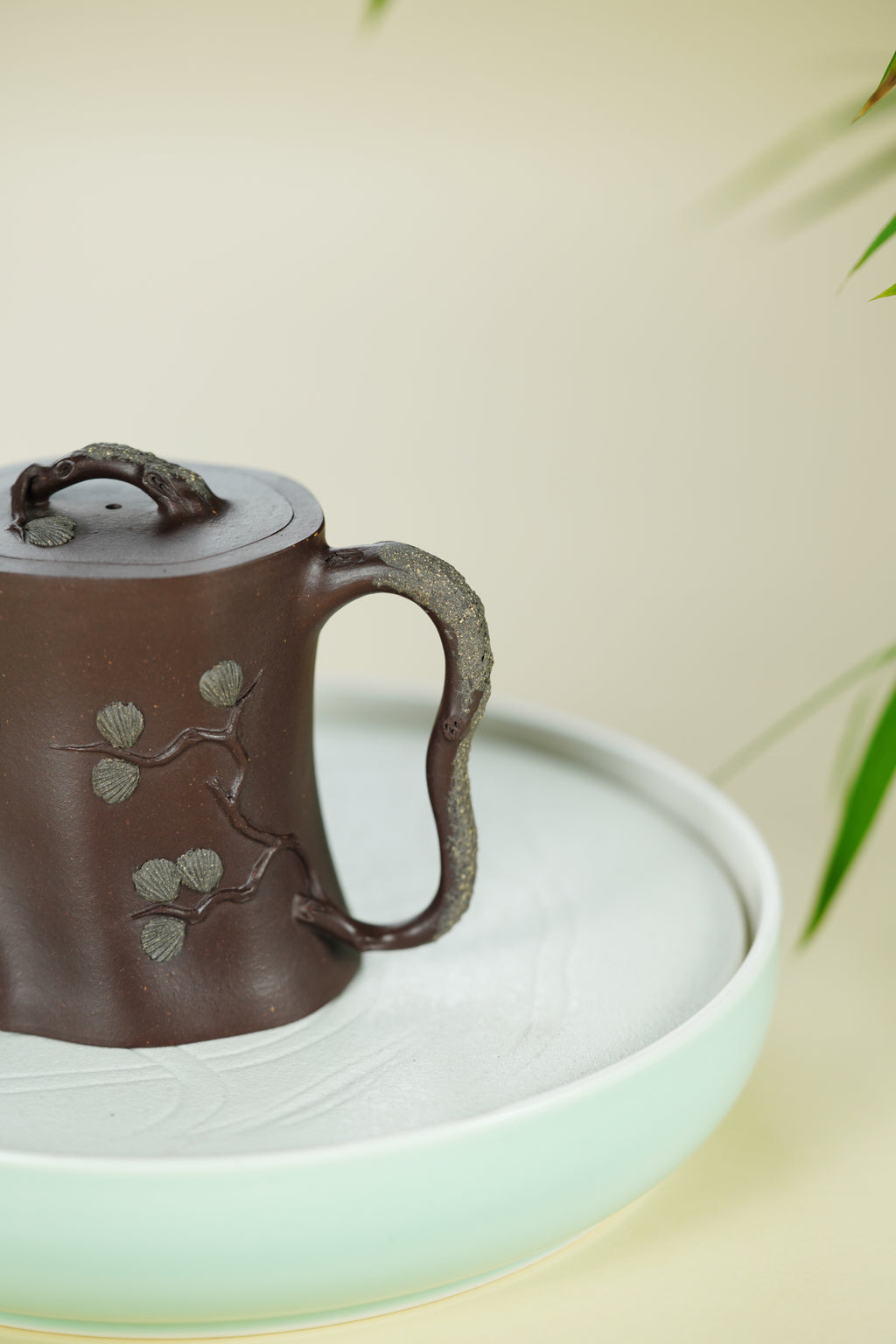百年传承 紫砂世家｜大生壶第四代嫡传·范秀芳紫砂臻品《鹿伴松幽》原矿优质紫泥·200cc