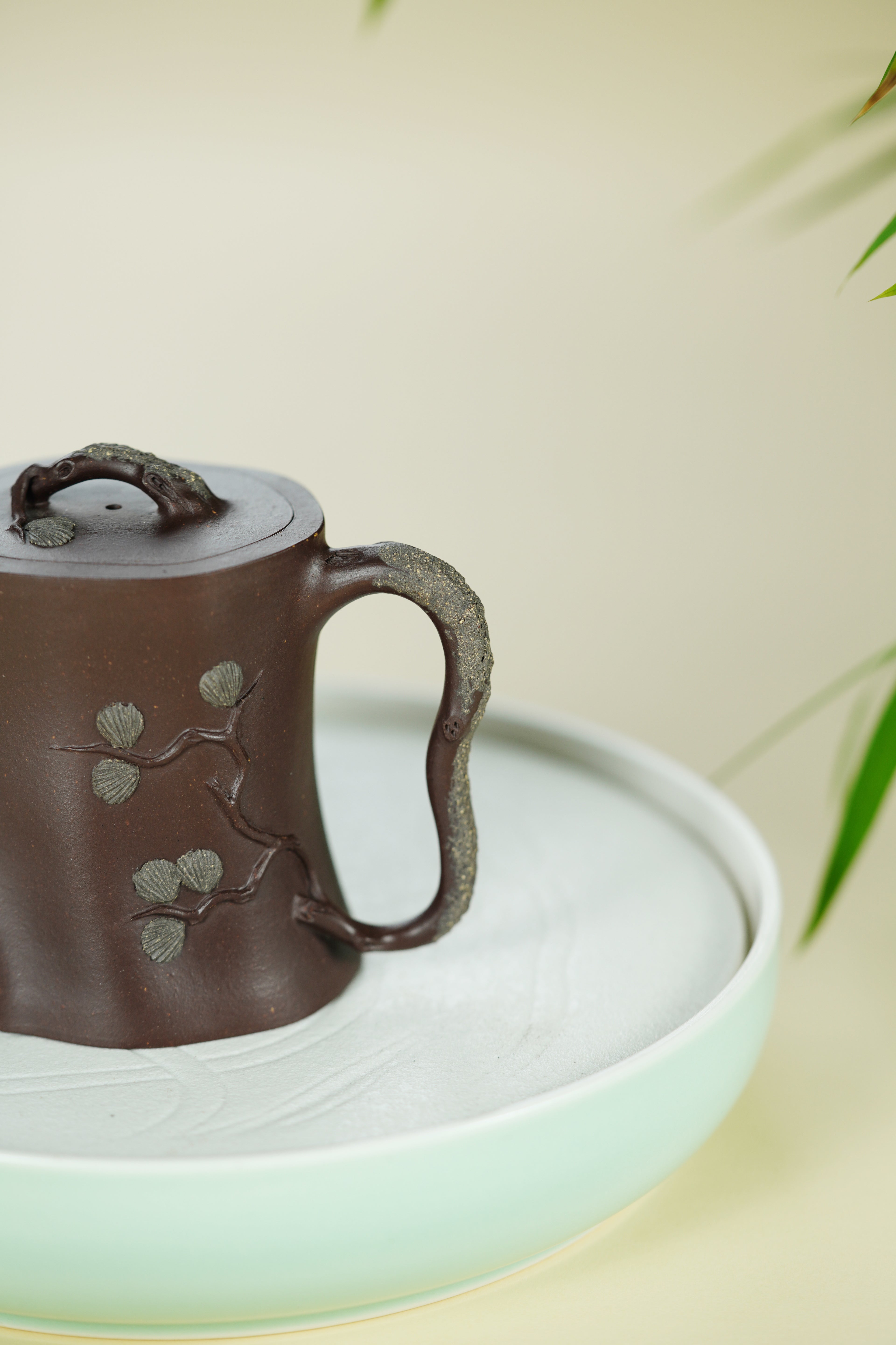 百年传承 紫砂世家｜大生壶第四代嫡传·范秀芳紫砂臻品《鹿伴松幽》原矿优质紫泥·200cc