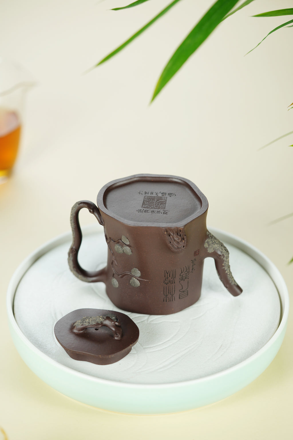 百年传承 紫砂世家｜大生壶第四代嫡传·范秀芳紫砂臻品《鹿伴松幽》原矿优质紫泥·200cc