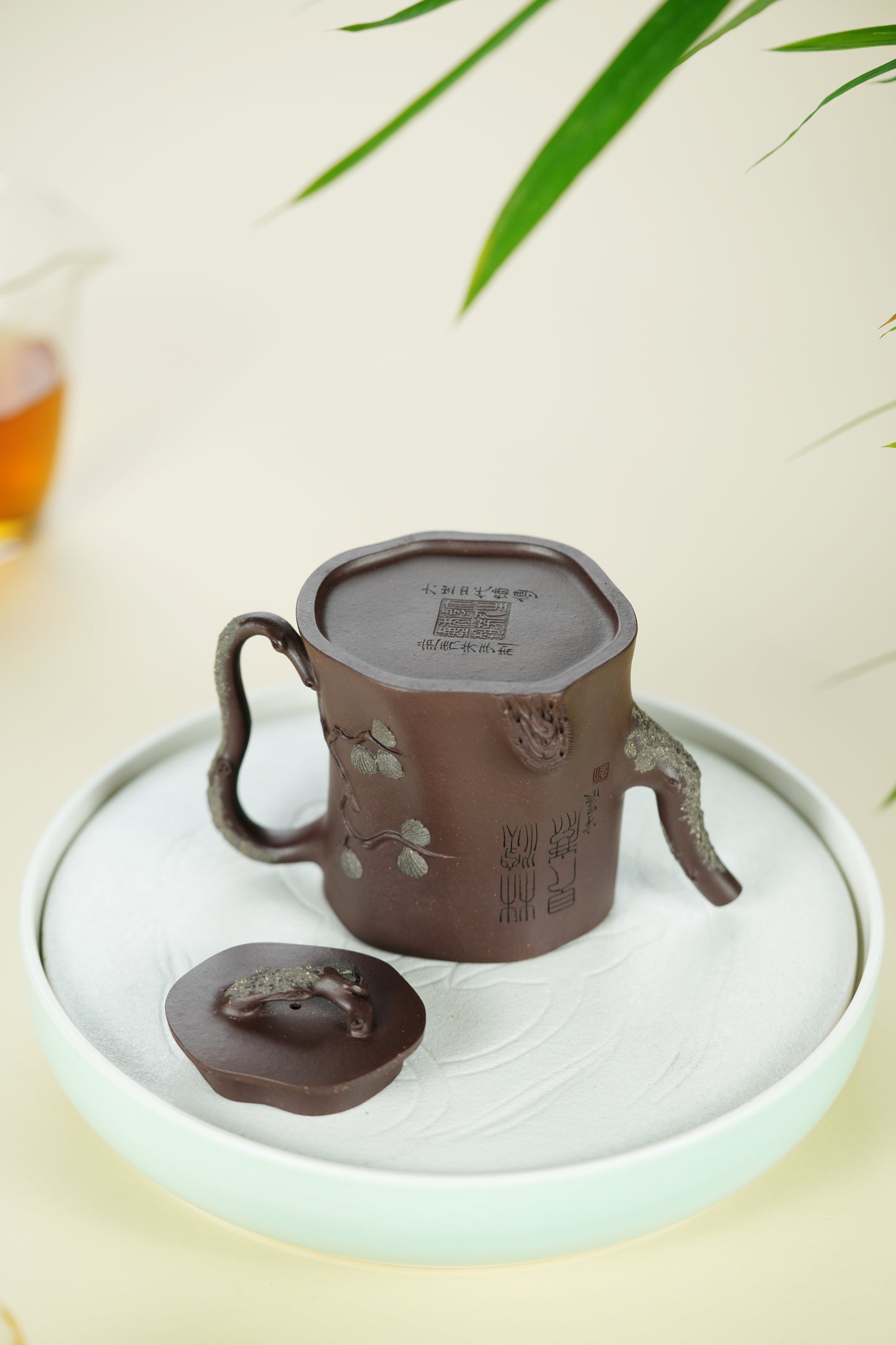 百年传承 紫砂世家｜大生壶第四代嫡传·范秀芳紫砂臻品《鹿伴松幽》原矿优质紫泥·200cc