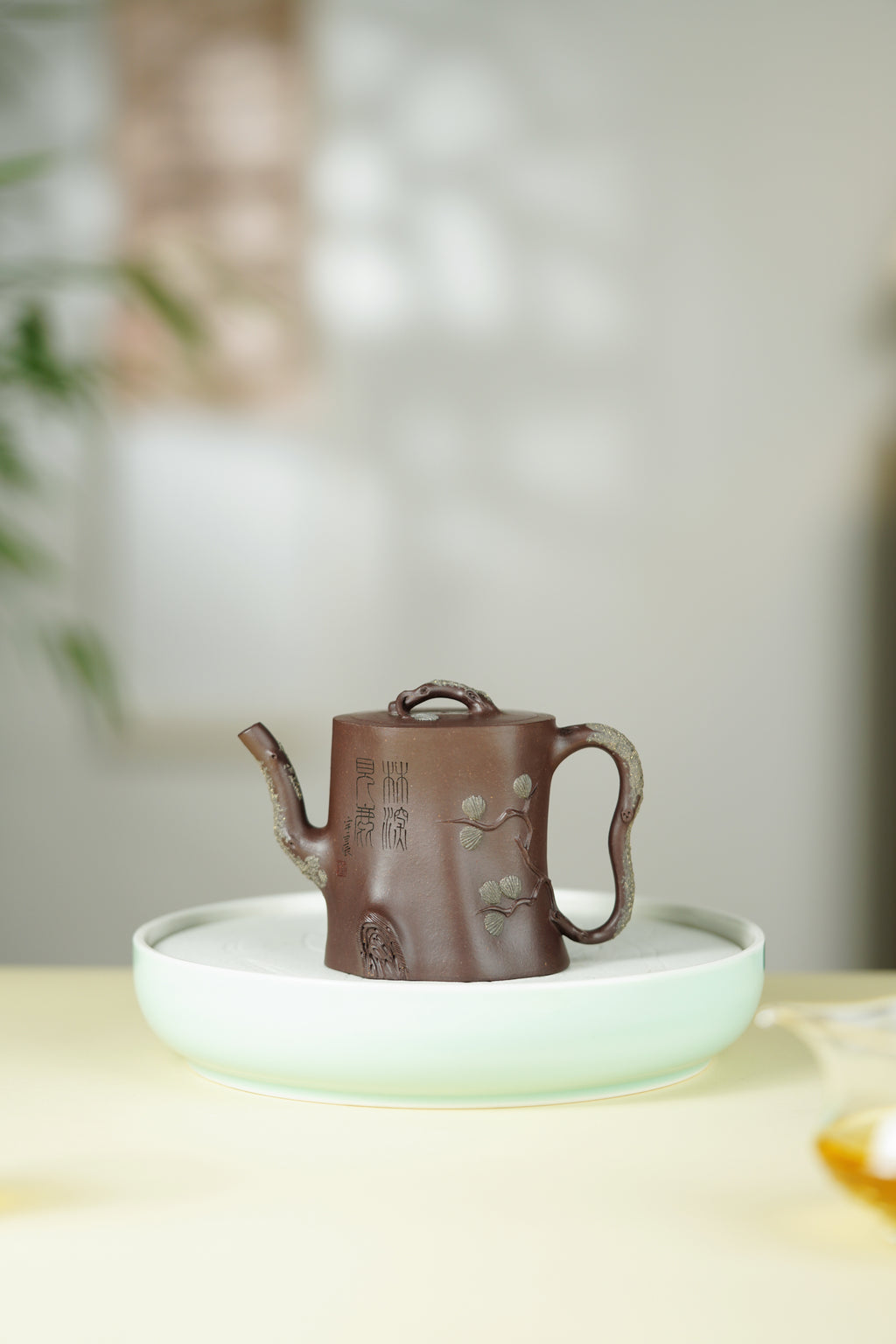 百年传承 紫砂世家｜大生壶第四代嫡传·范秀芳紫砂臻品《鹿伴松幽》原矿优质紫泥·200cc