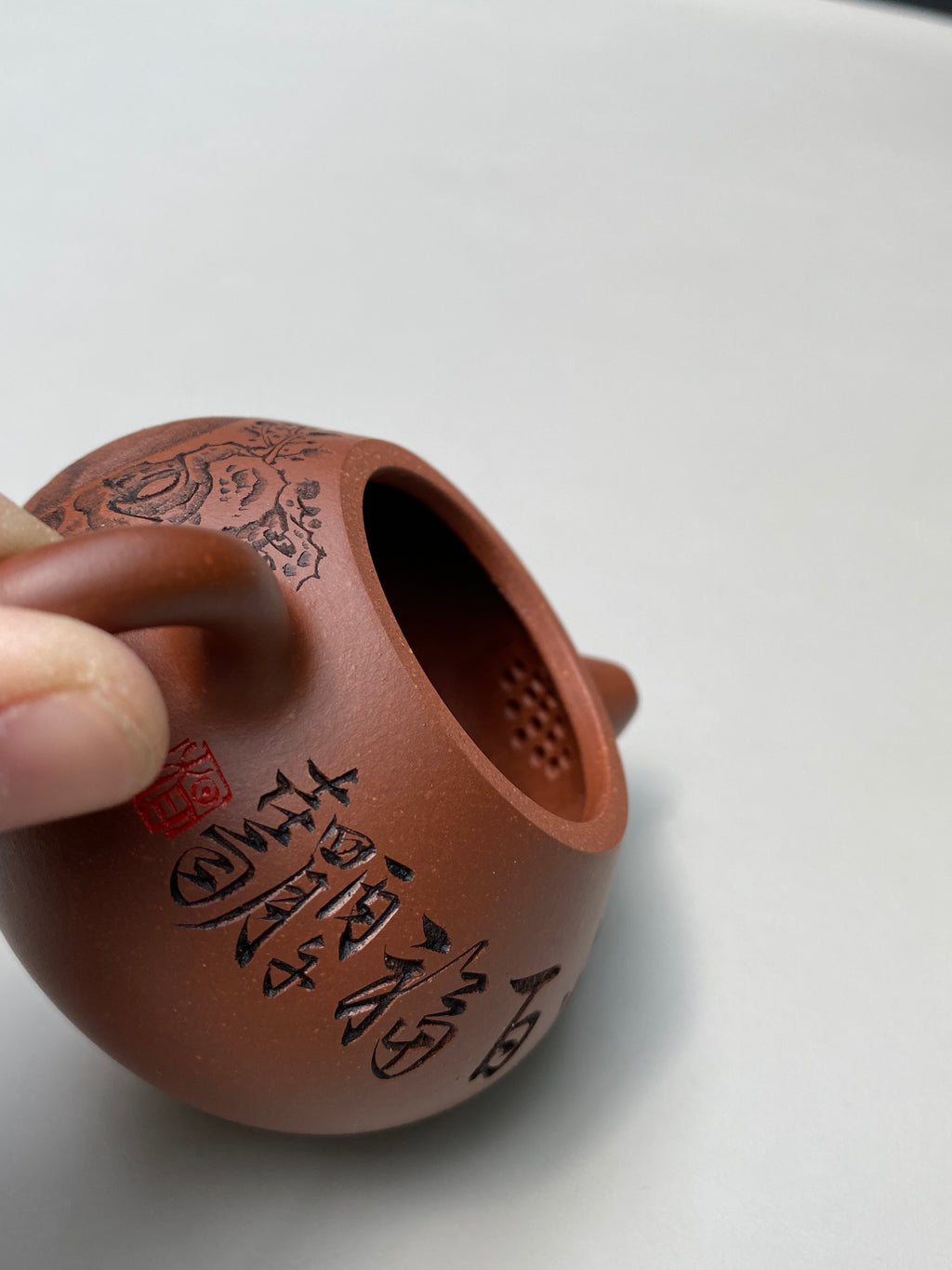 中华神刀·刻绘巅峰｜杨喜雨大师顶流臻品《文旦壶》十二生肖兔 原矿优质底槽清·160cc