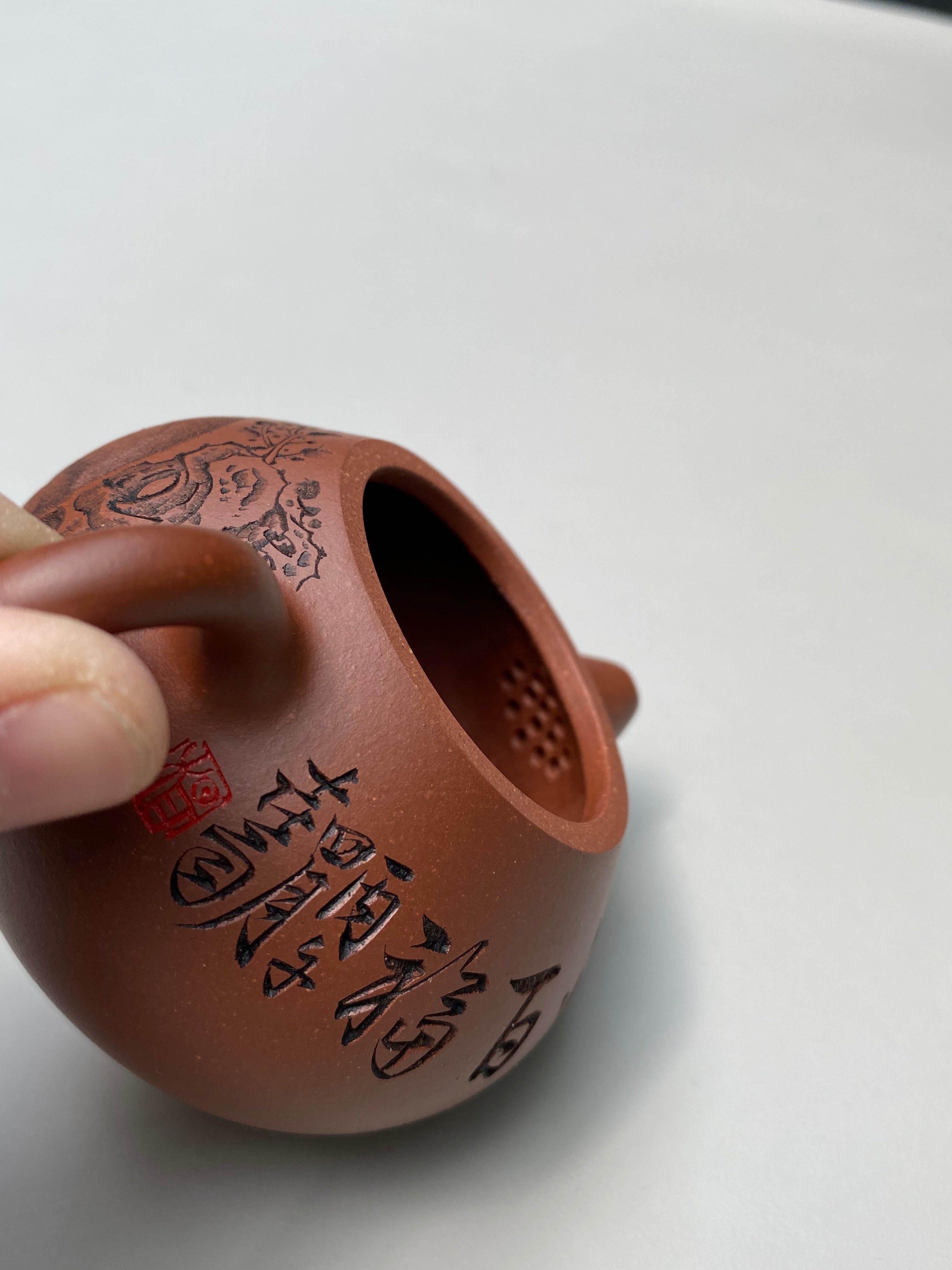 中华神刀·刻绘巅峰｜杨喜雨大师顶流臻品《文旦壶》十二生肖兔 原矿优质底槽清·160cc