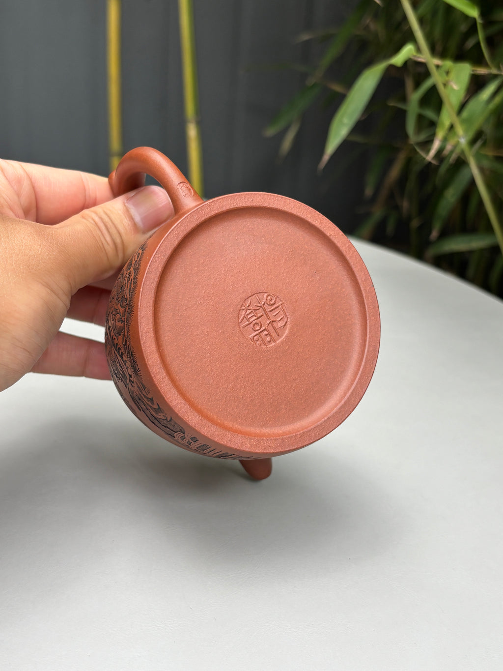中华神刀·刻绘巅峰｜杨喜雨大师顶流臻品《秦权壶》原矿优质底槽清·260cc