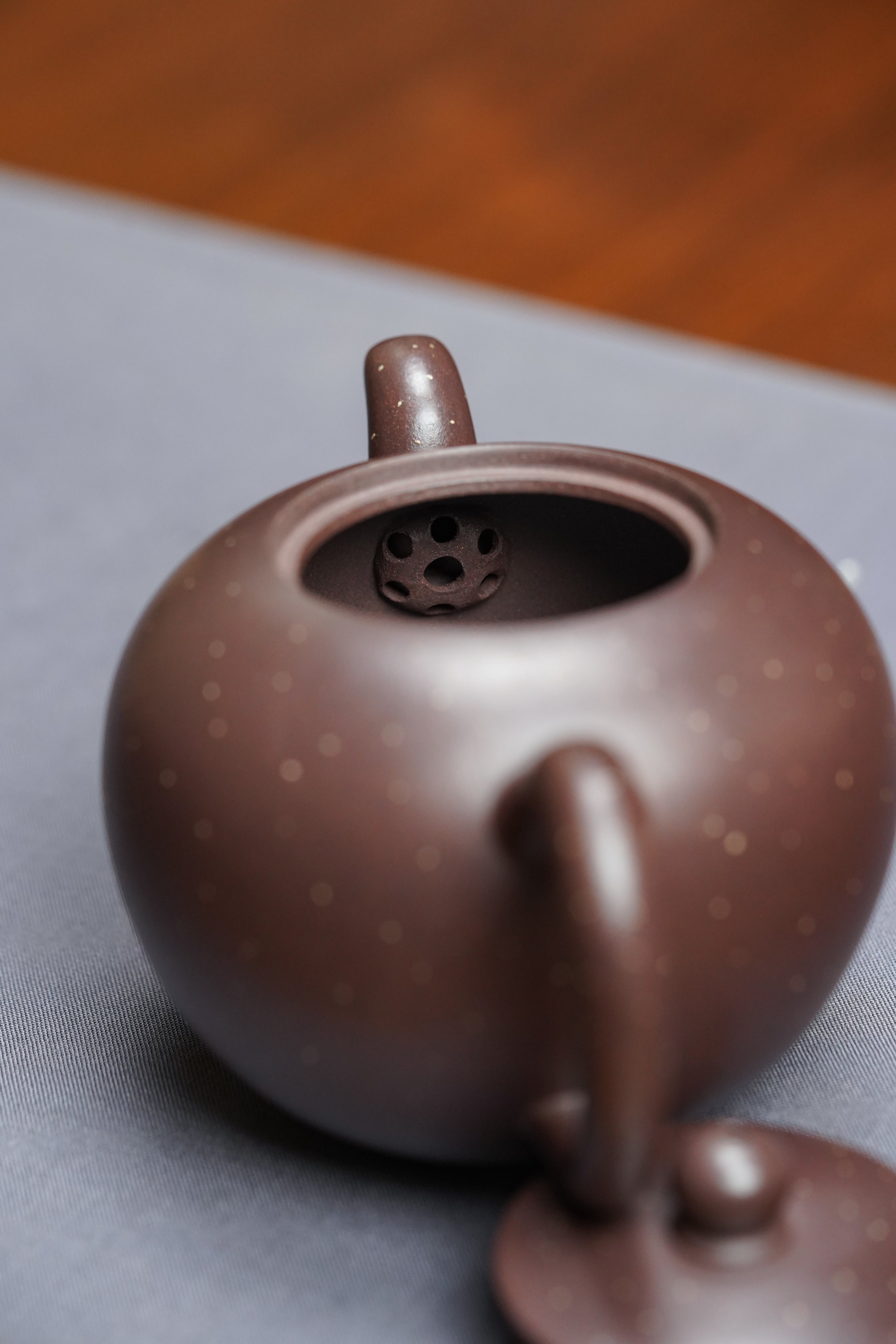 昌鸿紫砂 礼藏至尊｜双国大师李昌鸿臻品《一粒珠壶》收藏送礼皆宜重器 原矿优质紫玉金砂·230cc